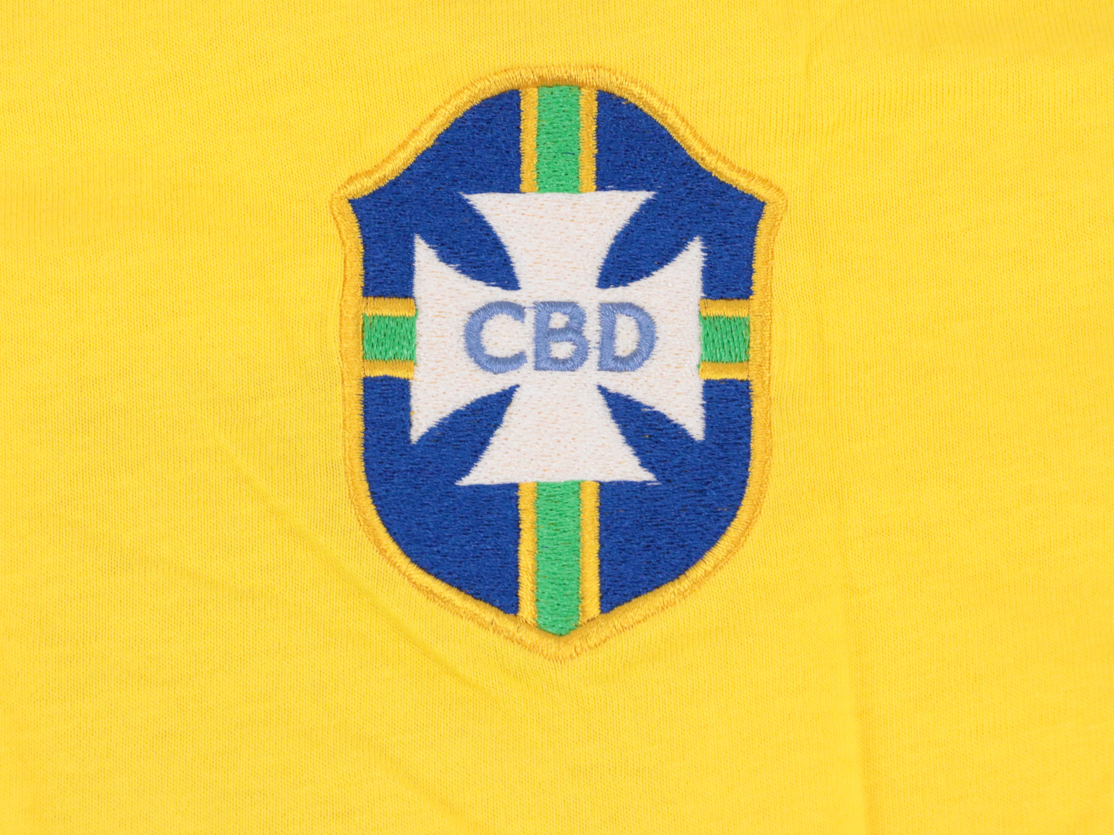 Pelé Signed Brazil CBD Soccer Jersey