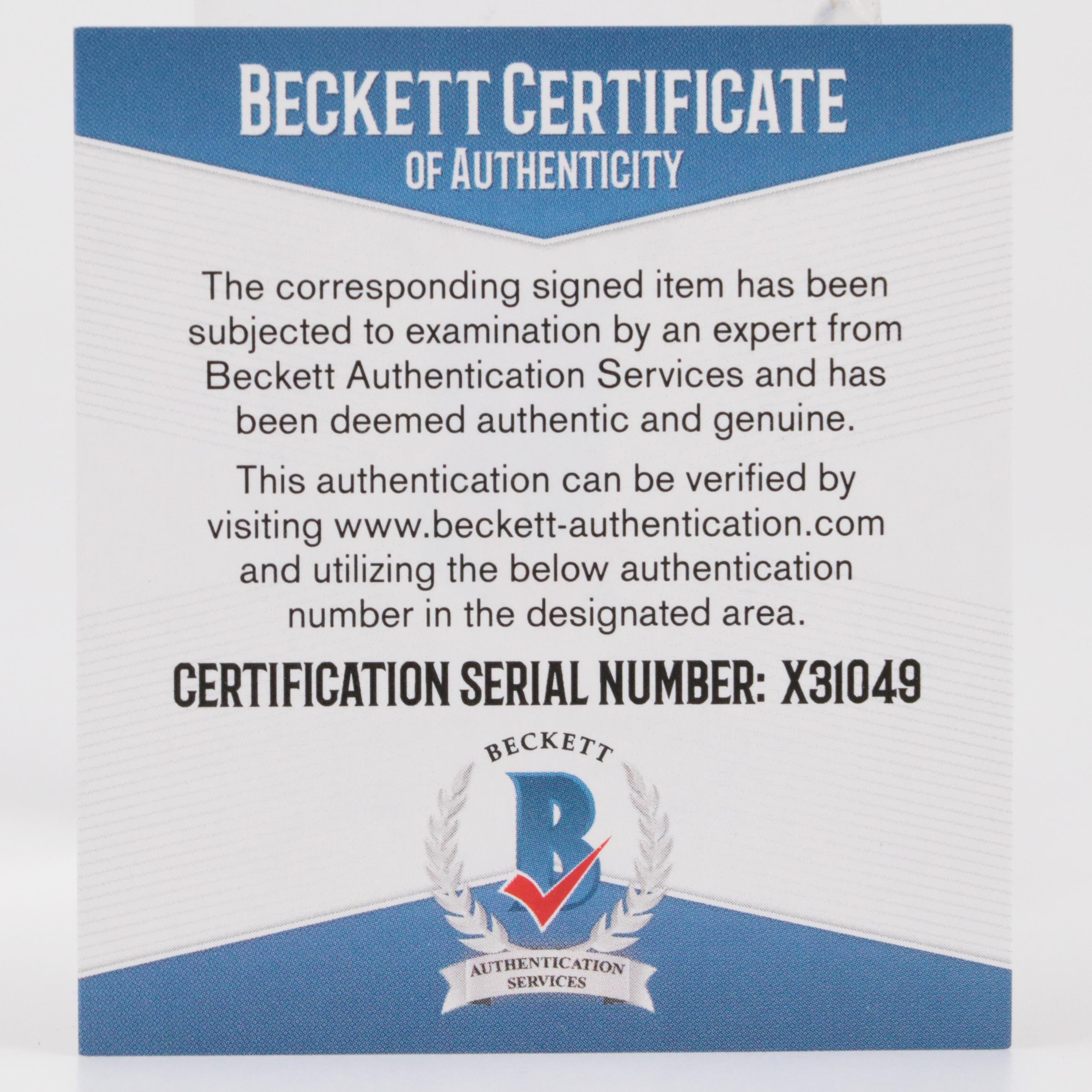 Pelé Signed Brazil CBD Soccer Jersey