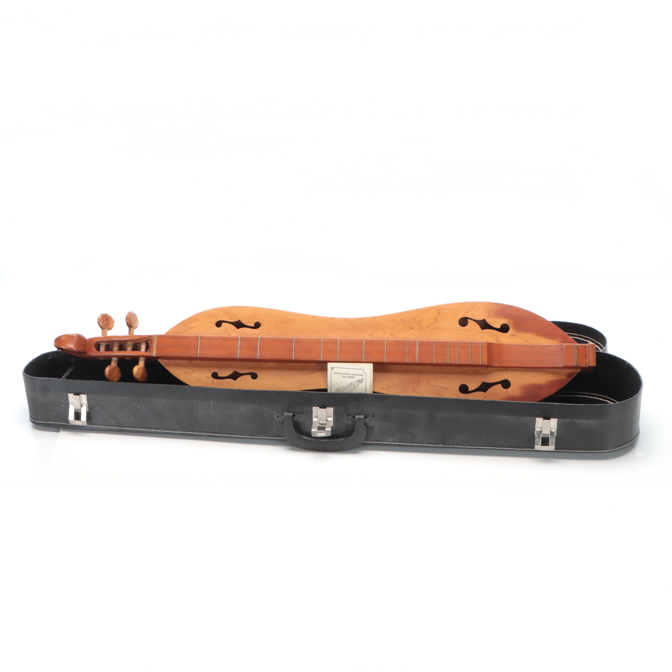 Warren A. May Appalachian Mountain Dulcimer with Hardshell Case EBTH