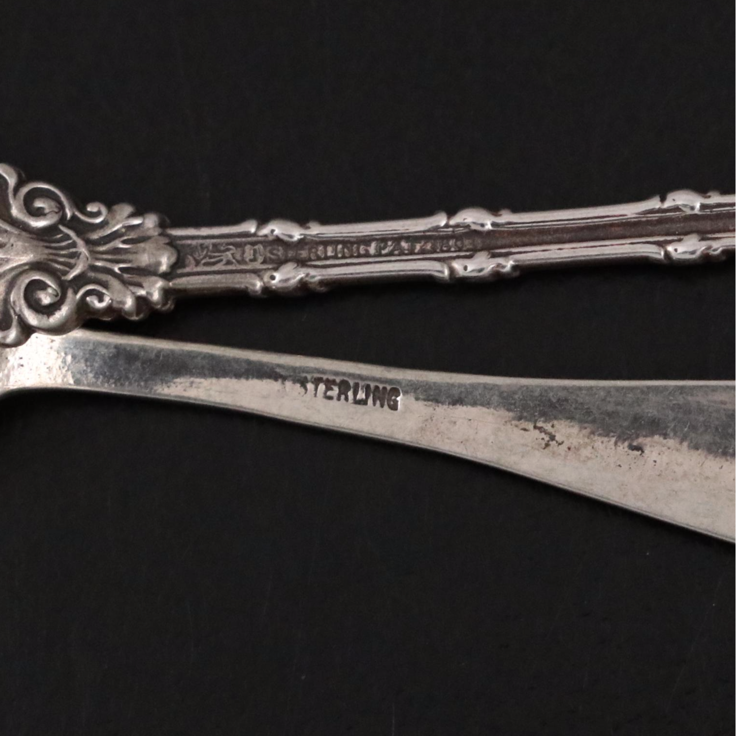 Sterling Silver Salt Spoons with Sterling, 800 Silver, and Silver Plate Boxes