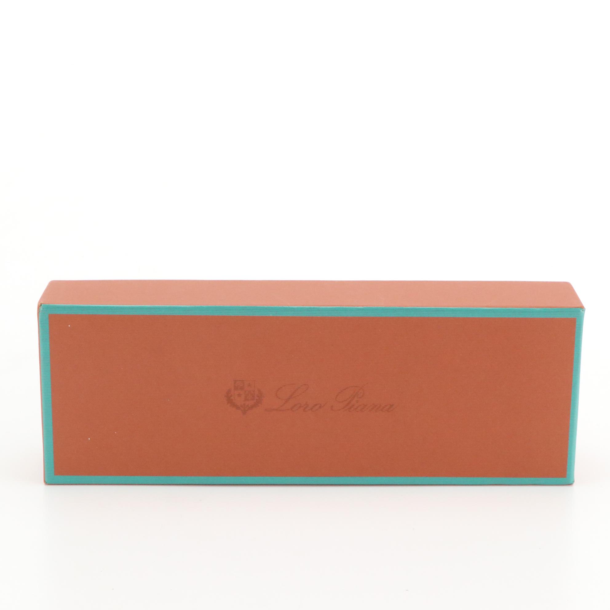 Loro Piana Neutral Tone Wool Sock Set in Box