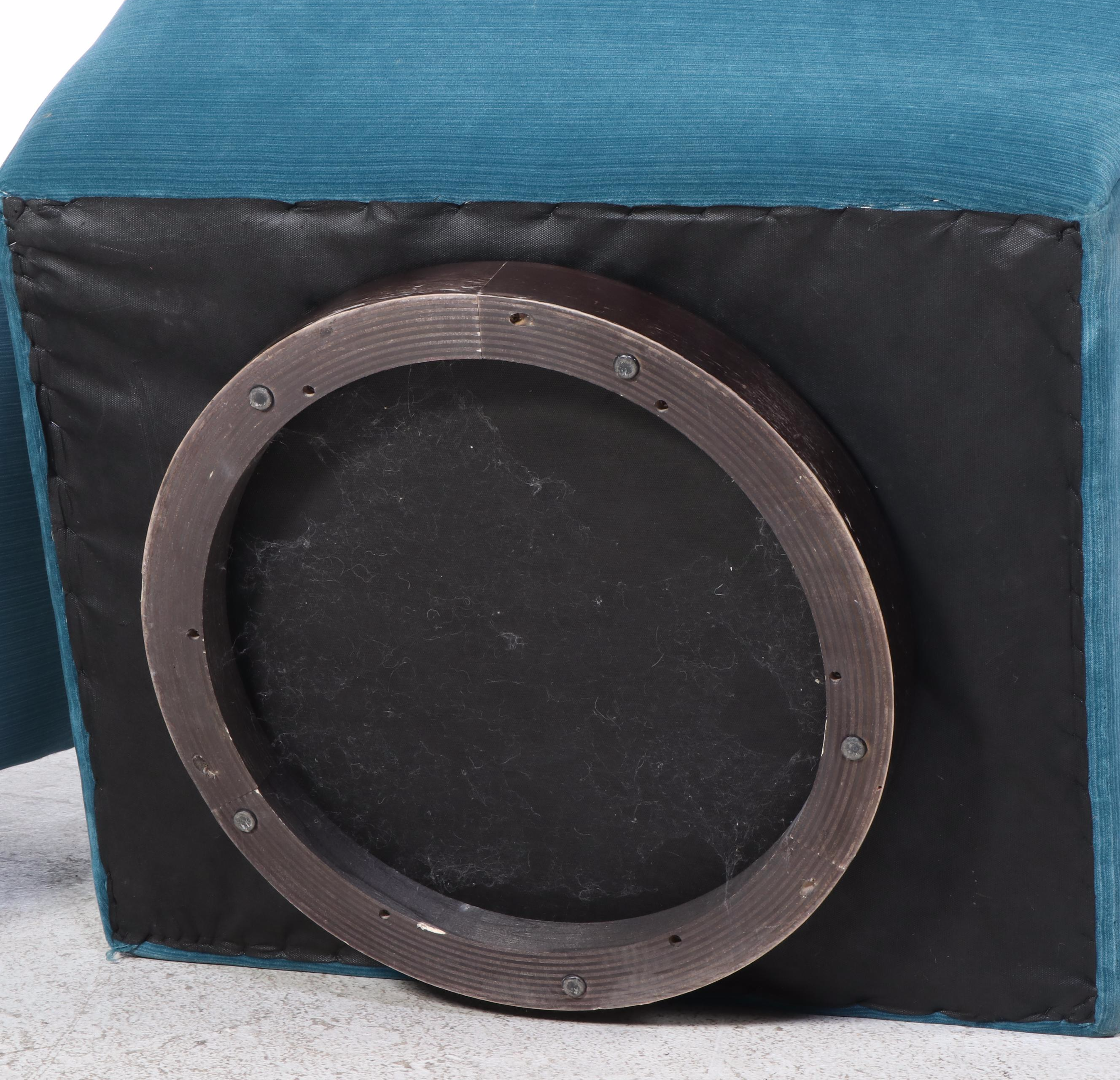 Pair of Jonathan Adler Sebastian Swivel Club Chairs