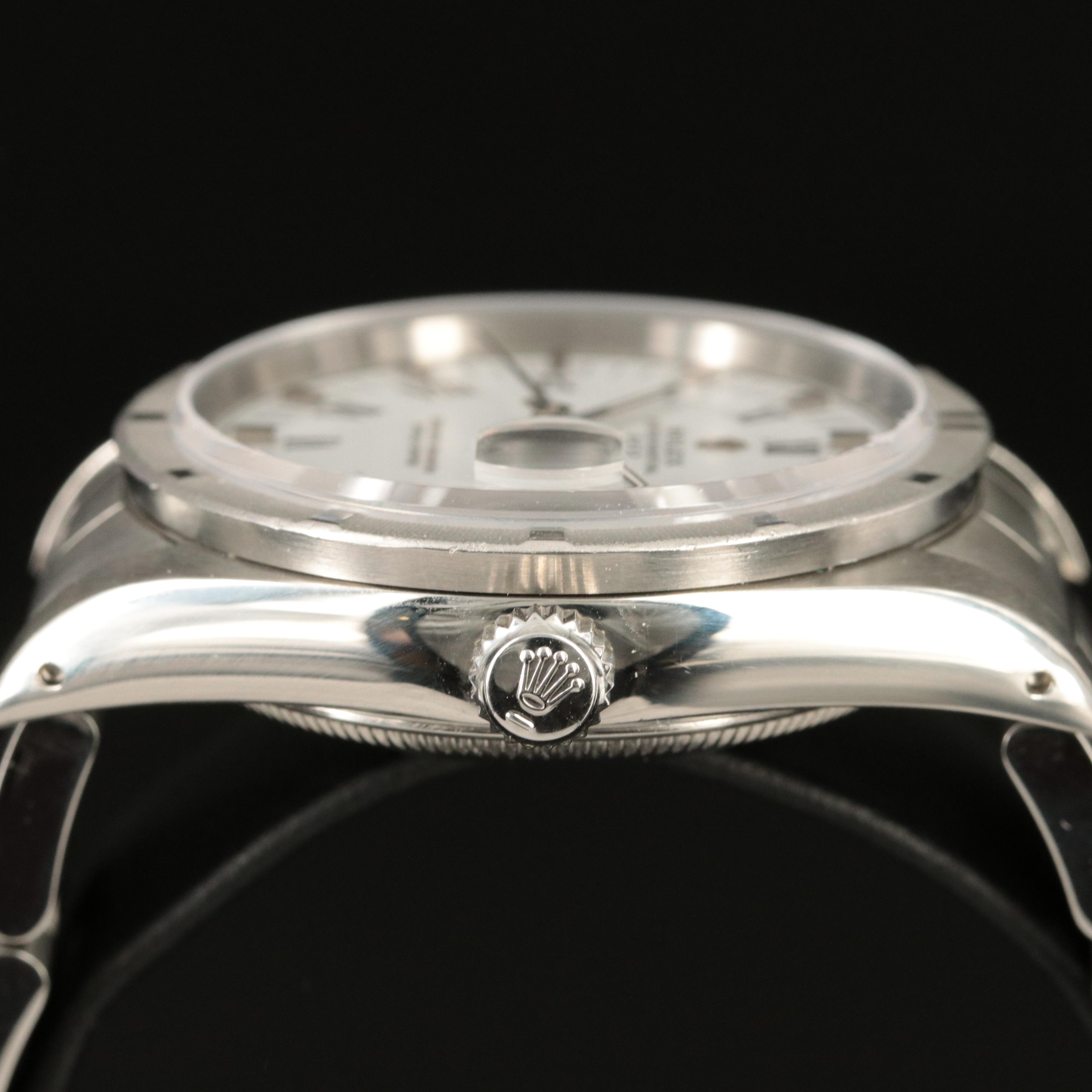 1991 Rolex Oyster Perpetual Date Stainless Steel Watch