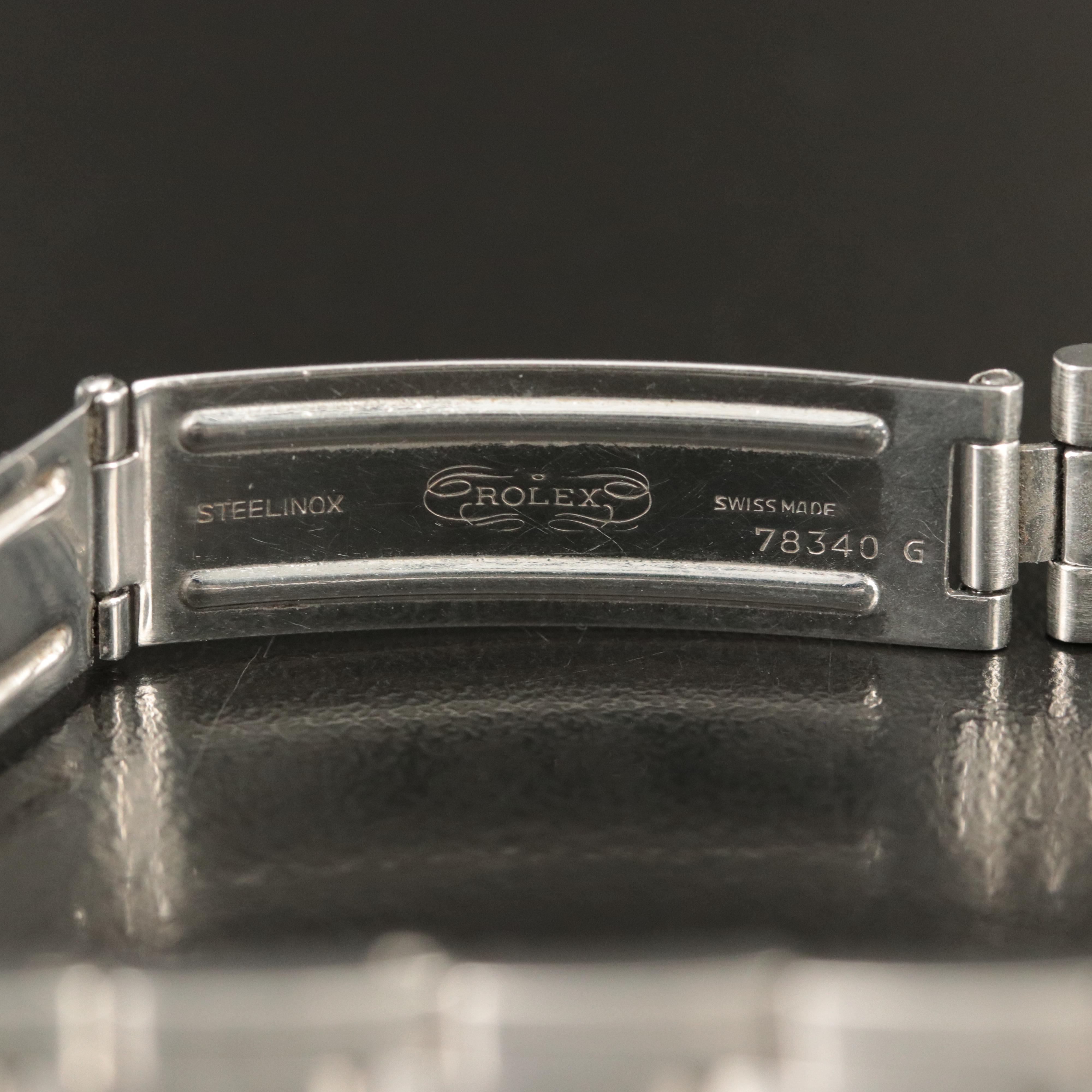 1982 Rolex Custom Diamond Dial and Bezel Datejust Watch