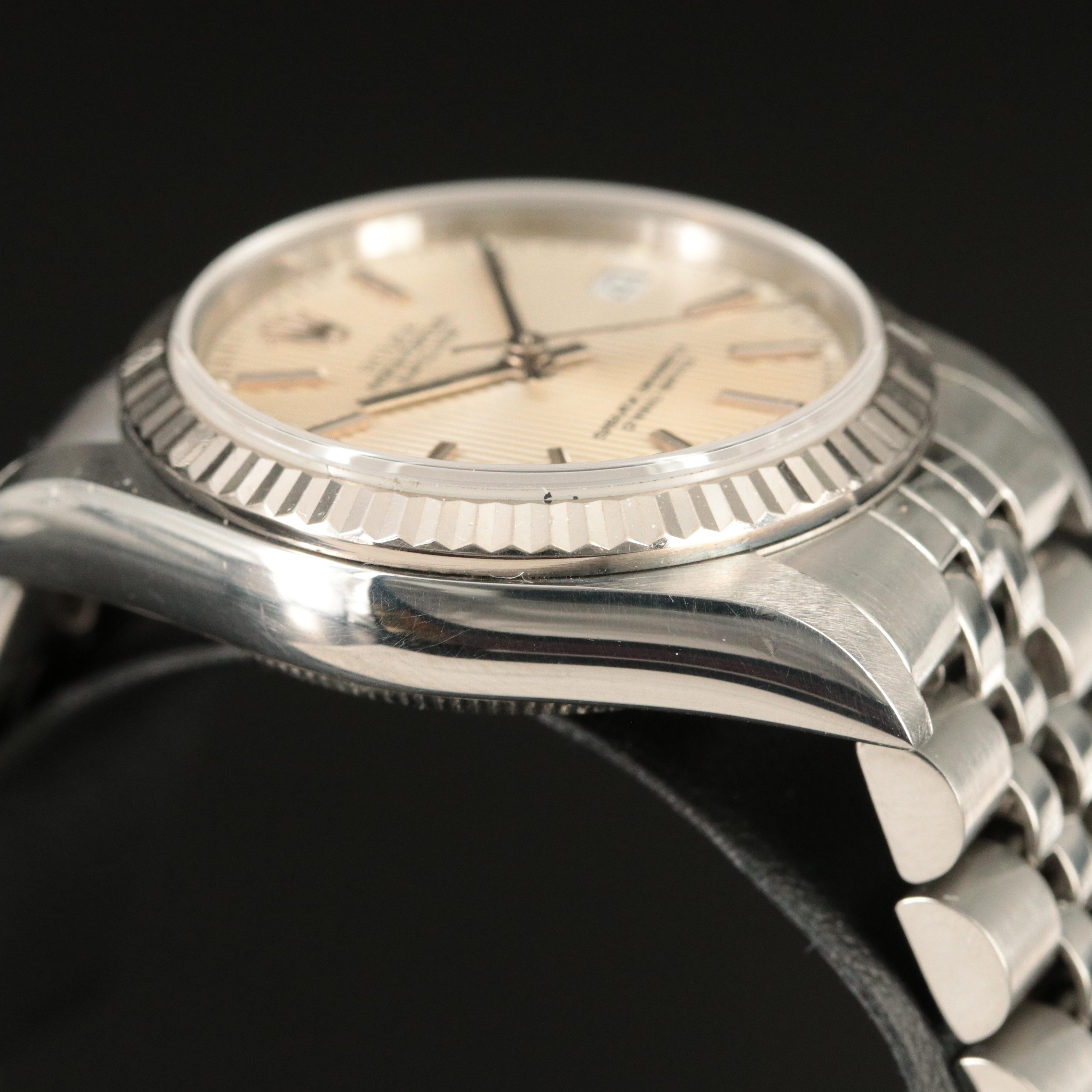 2002 Rolex Oyster Perpetual Datejust Watch