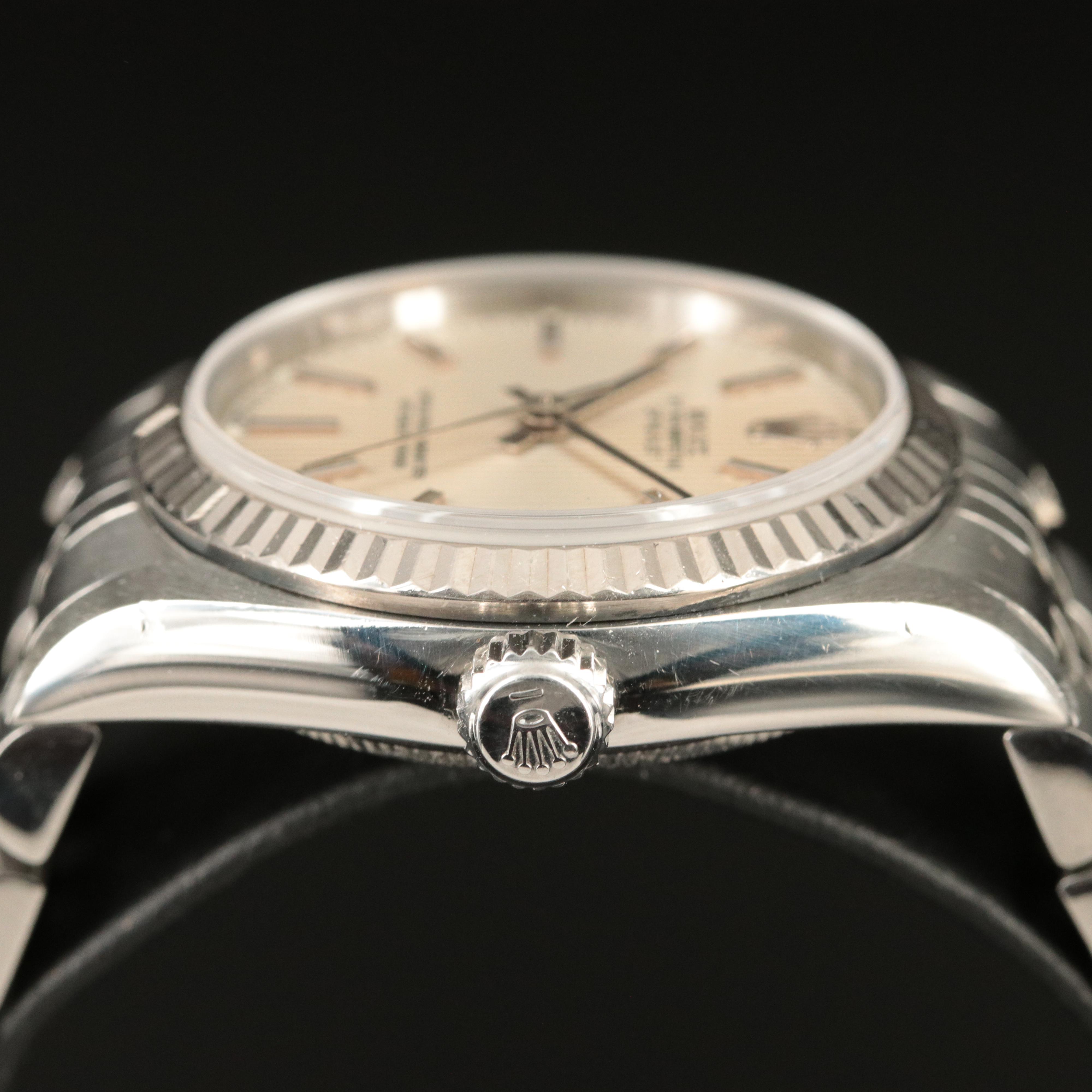 2002 Rolex Oyster Perpetual Datejust Watch