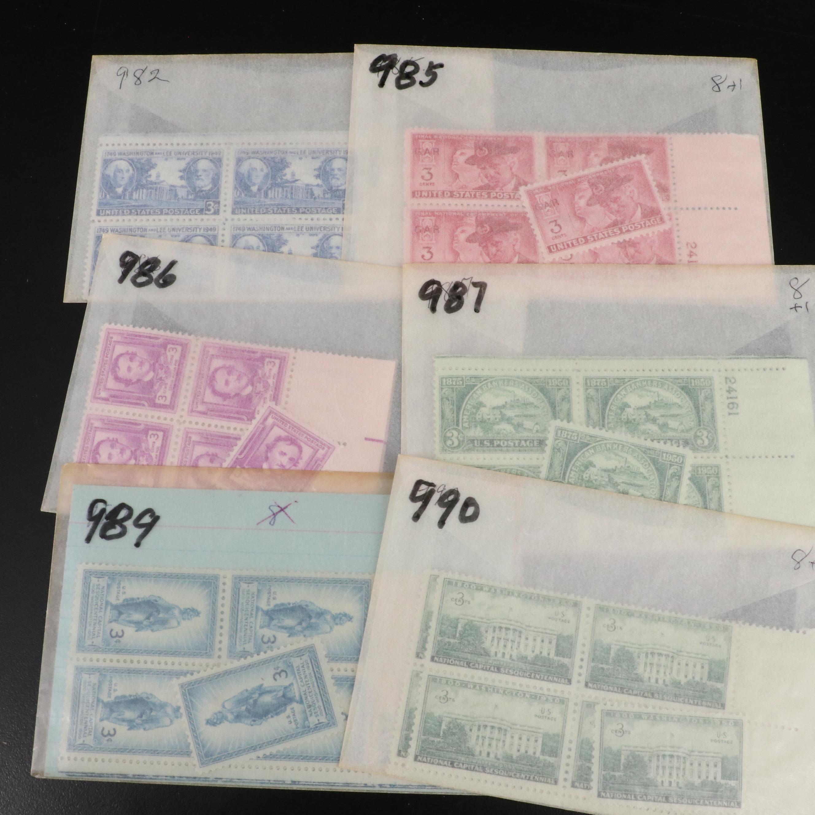 Comprehensive 20th Century U.S. Postage Stamp Collection