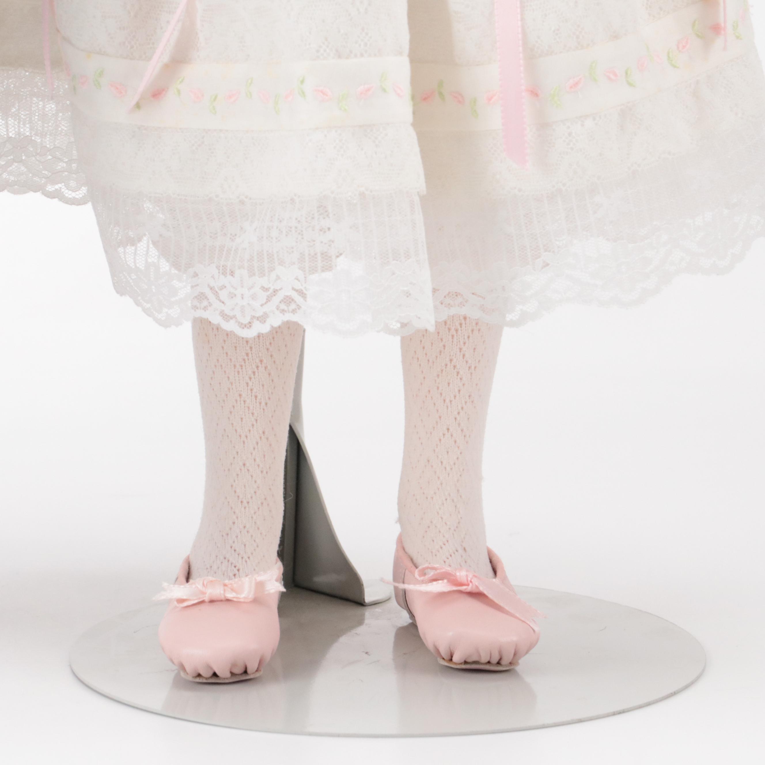 Jennifer Esteban "Elena" Porcelain Doll with Other Vinyl and Porcelain Dolls