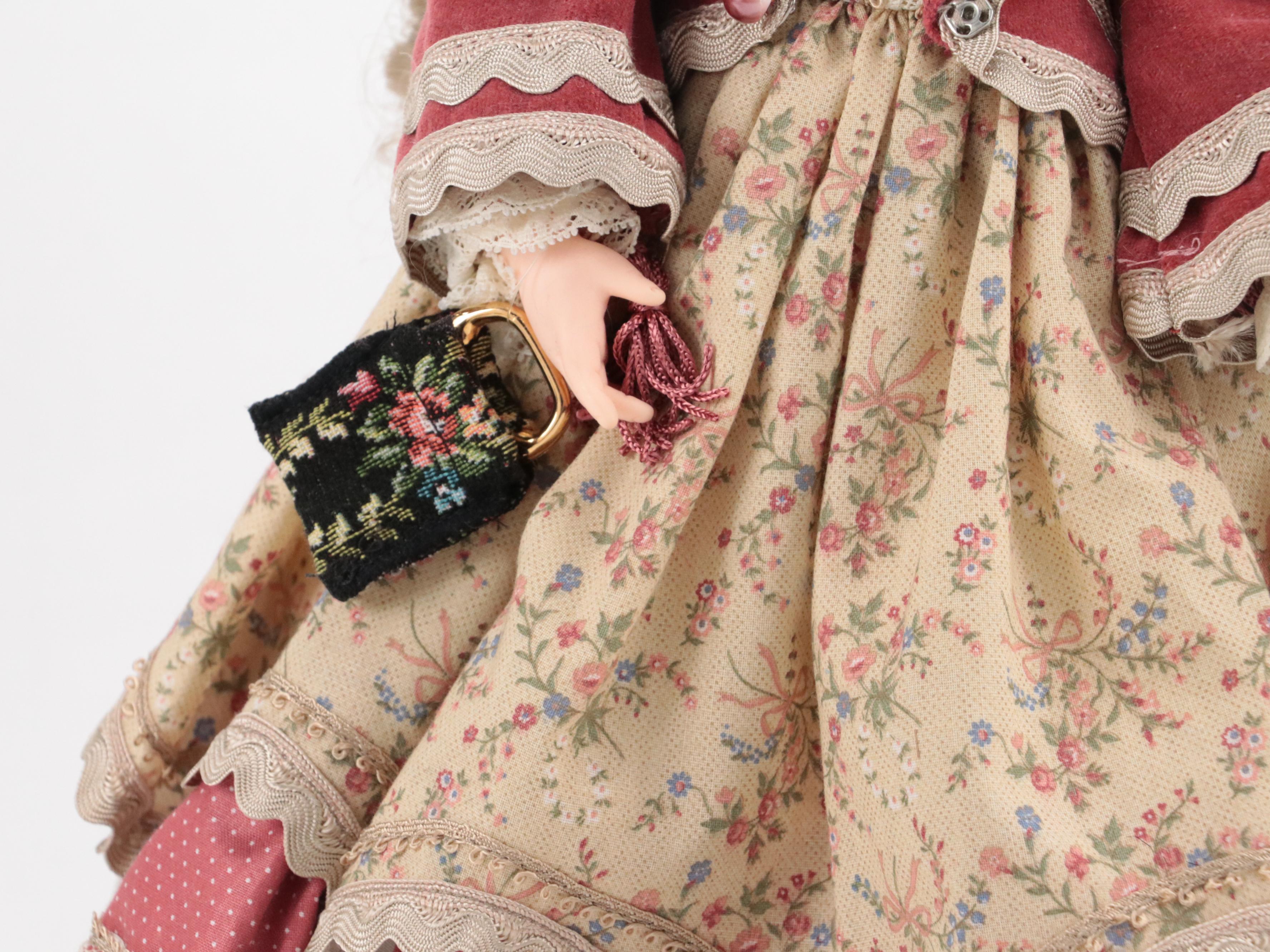 Jennifer Esteban "Elena" Porcelain Doll with Other Vinyl and Porcelain Dolls