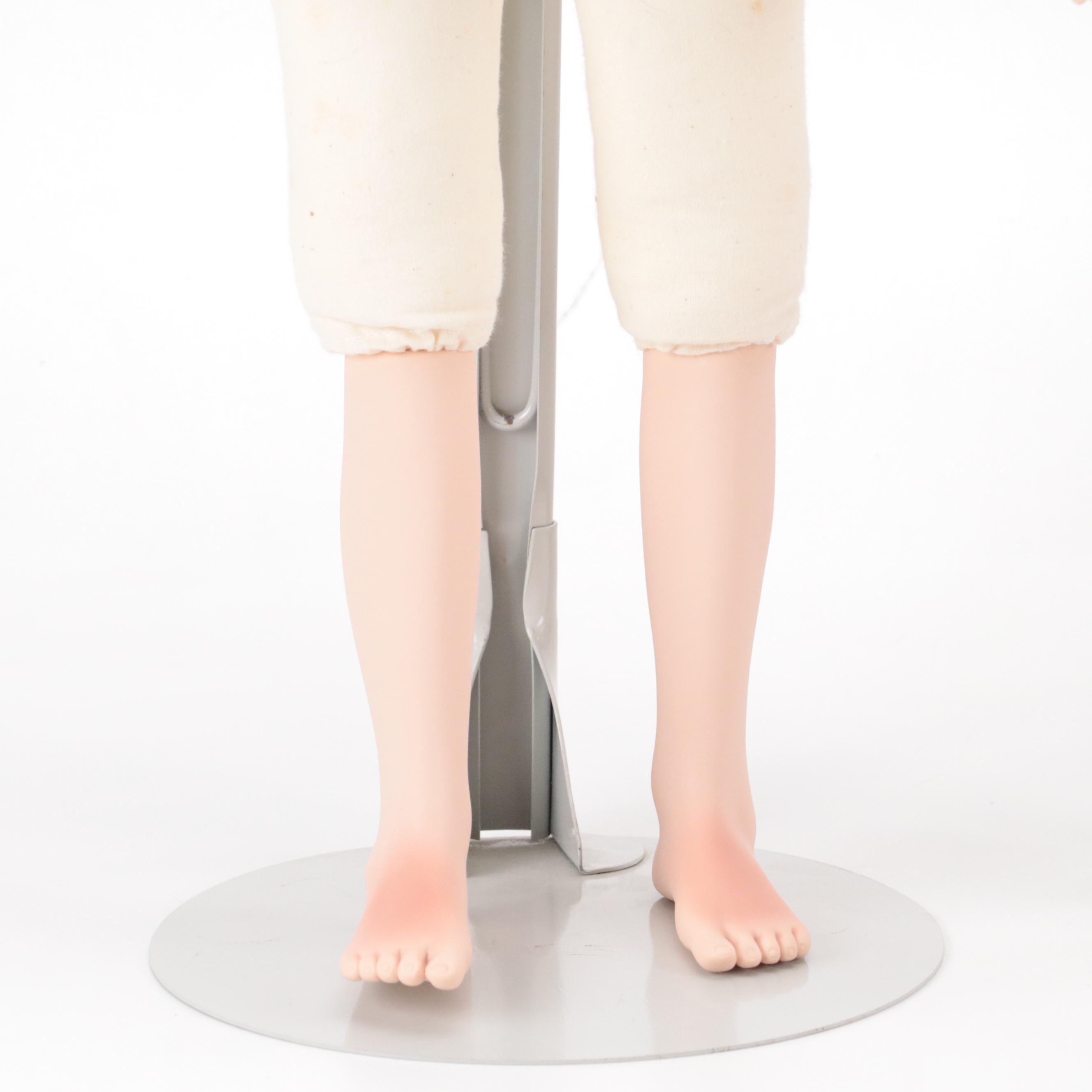 Jennifer Esteban "Elena" Porcelain Doll with Other Vinyl and Porcelain Dolls