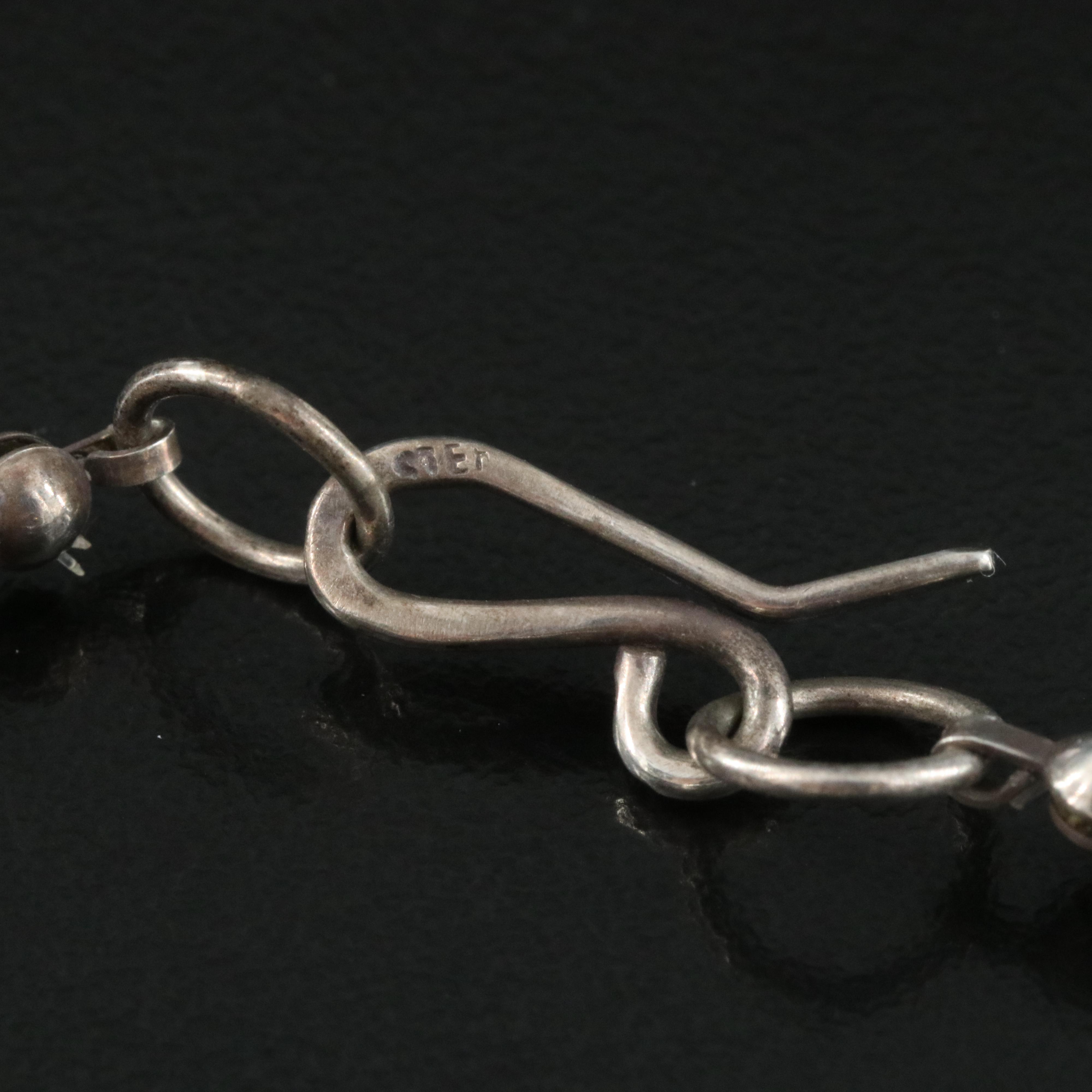 Sterling Hematite Necklace