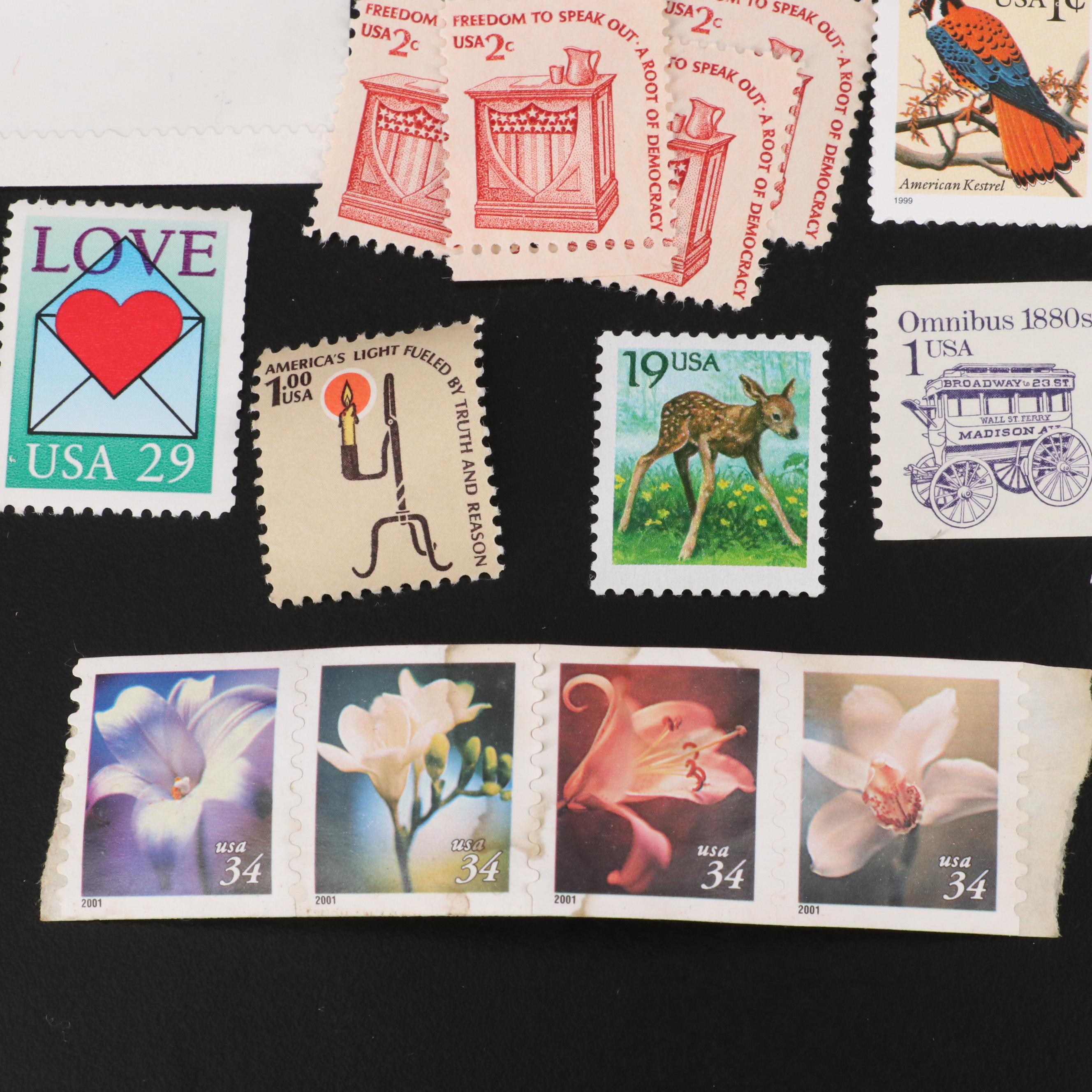 Small Group of U.S. Postage Stamps