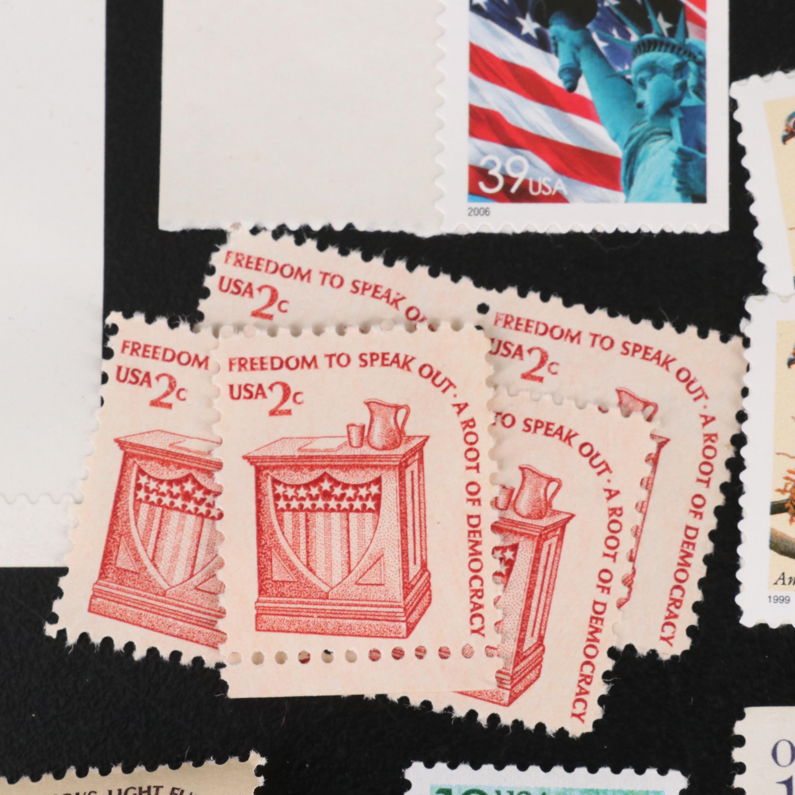Small Group of U.S. Postage Stamps