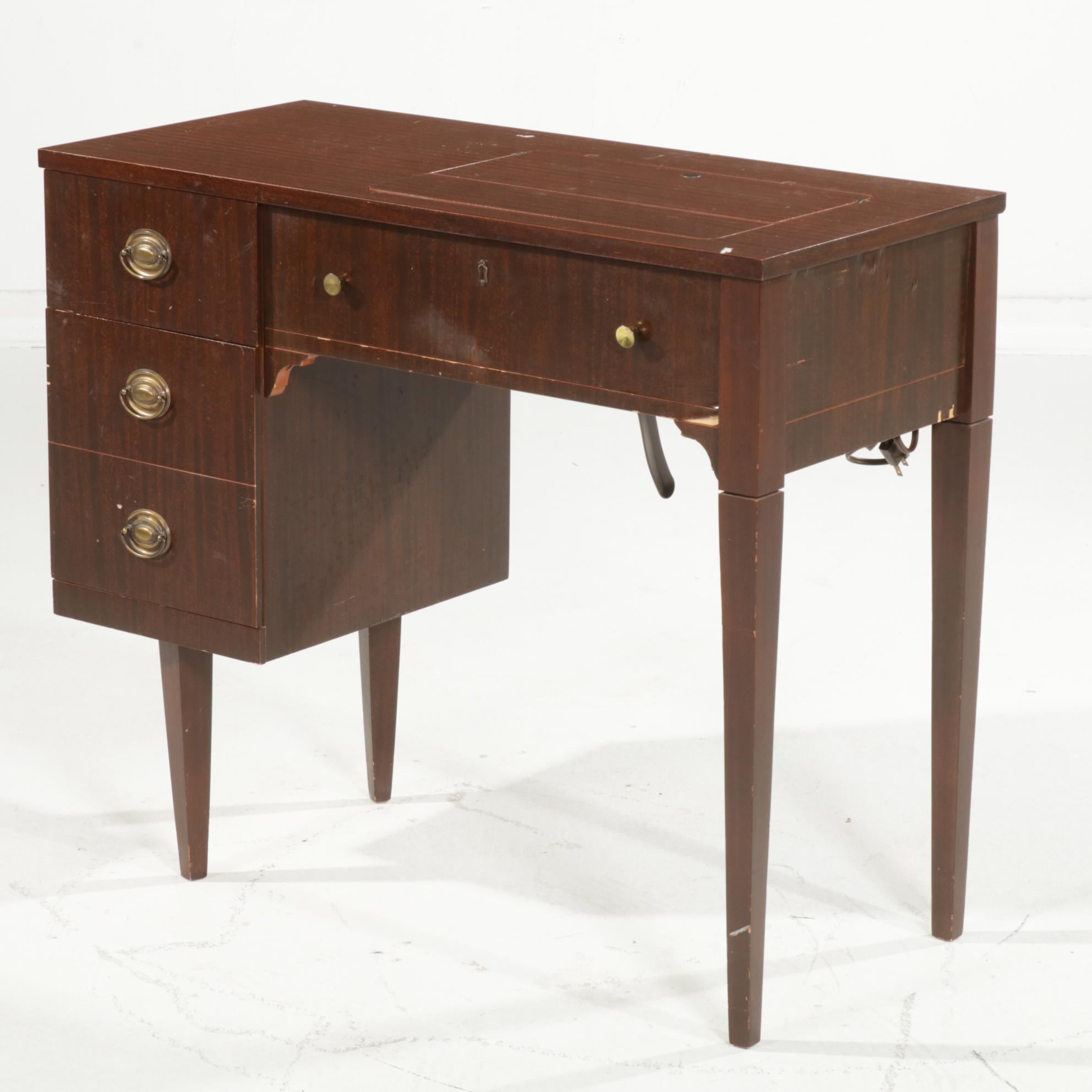 Singer Sewing Machine Table Model 503A, 1961