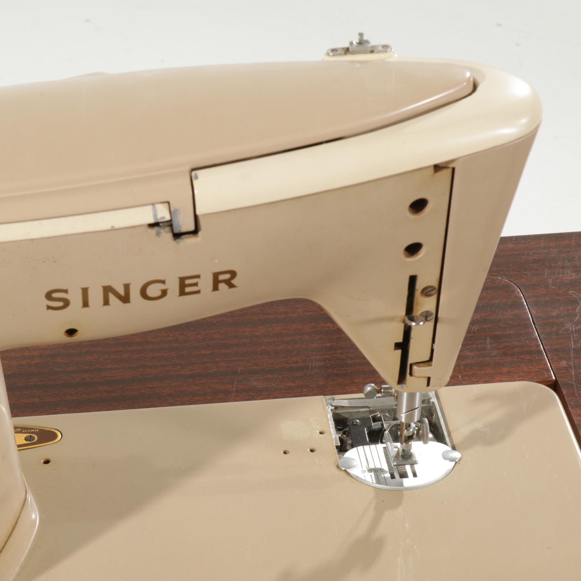 Singer Sewing Machine Table Model 503A, 1961