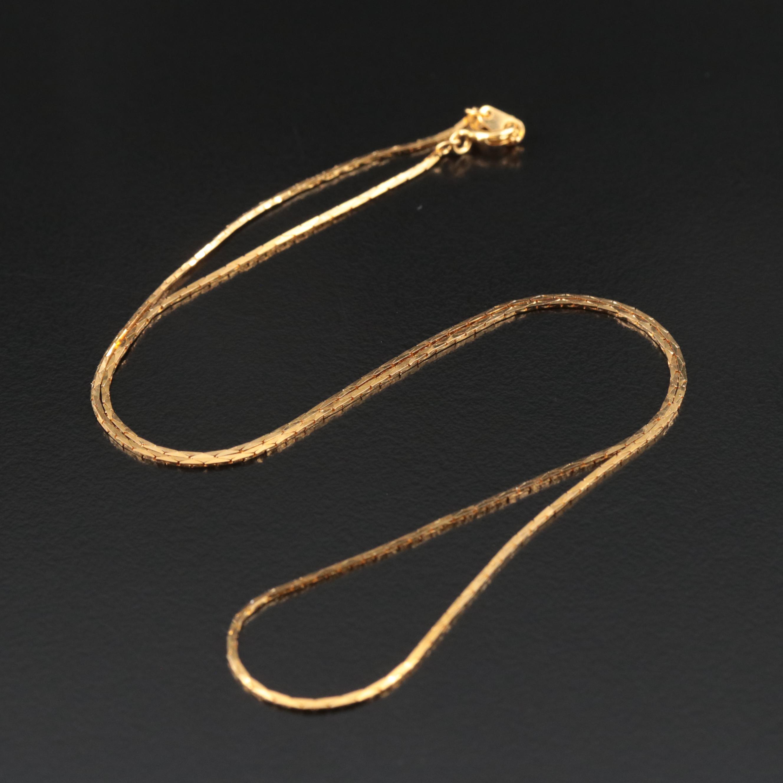 Cobra Link Chain Necklace