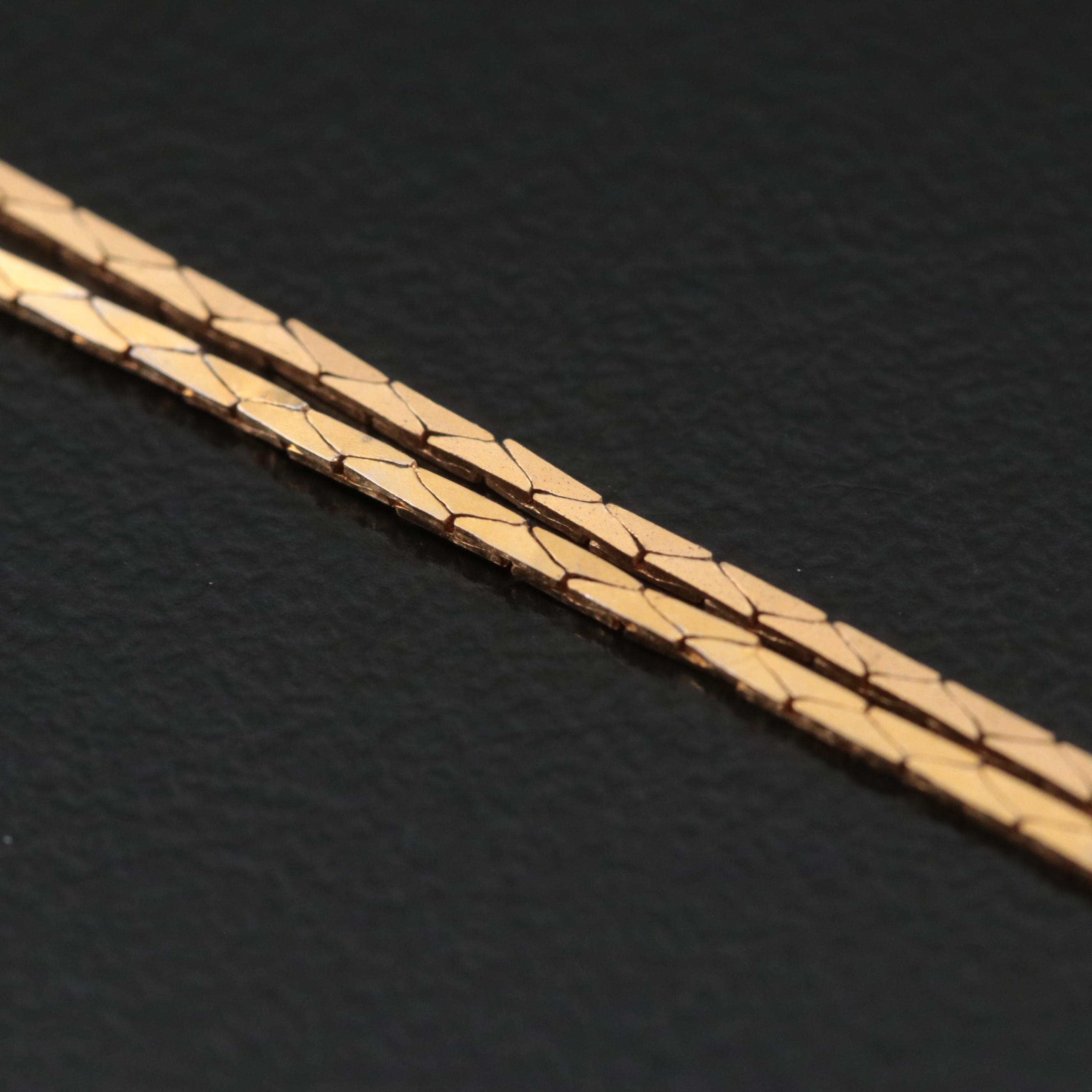 Cobra Link Chain Necklace