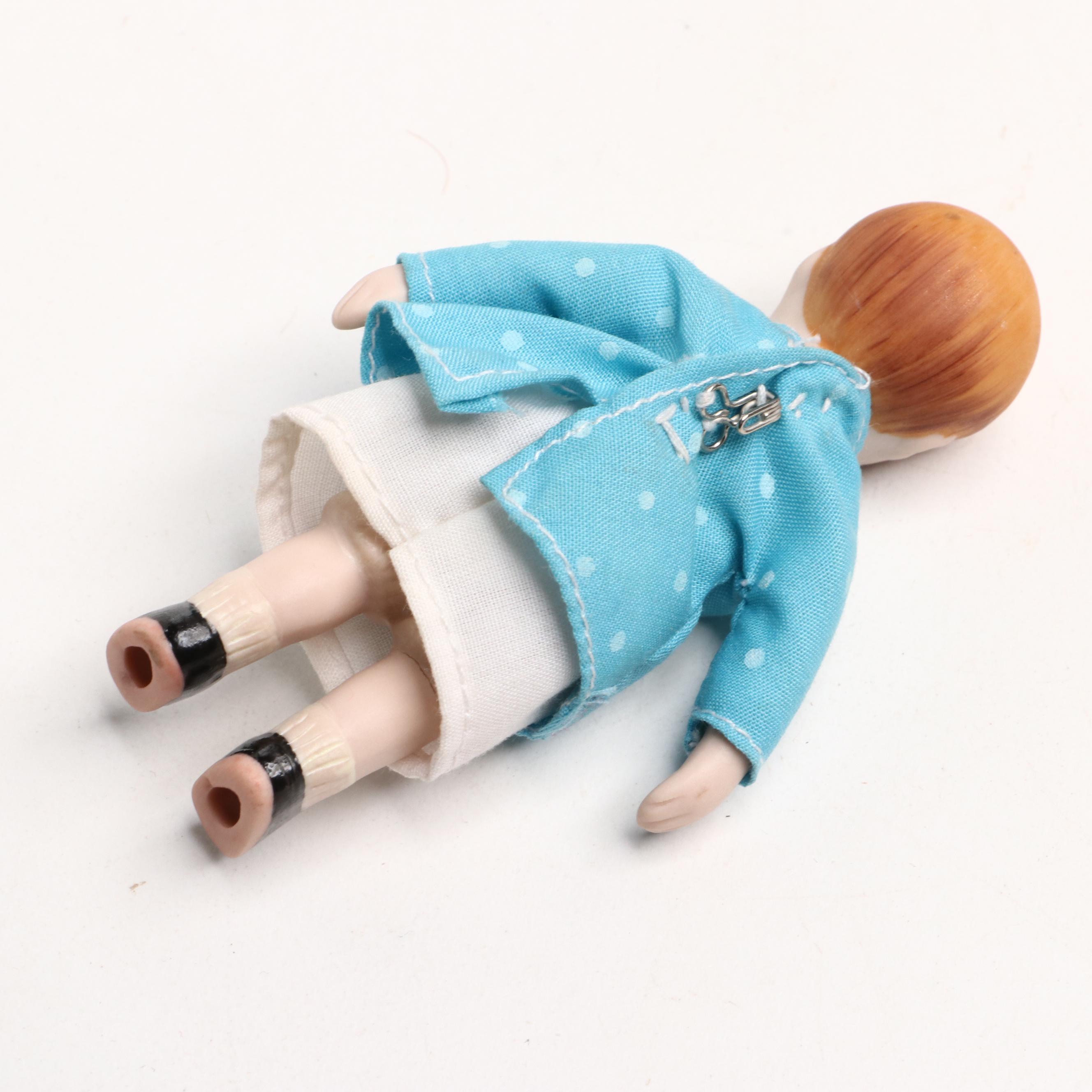 Danbury Mint Porcelain Rapunzel Doll with Other Dolls and More