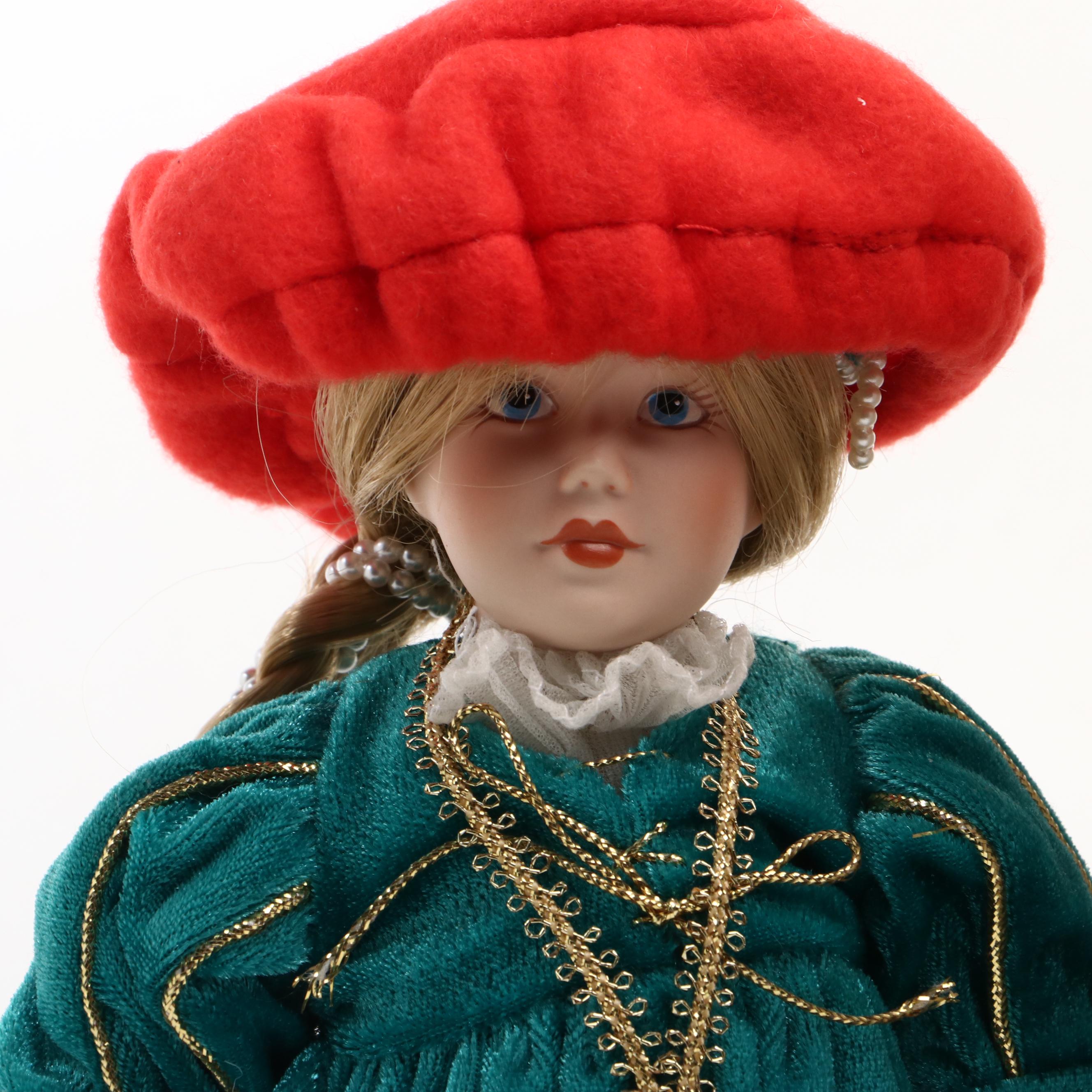 Danbury Mint Porcelain Rapunzel Doll with Other Dolls and More