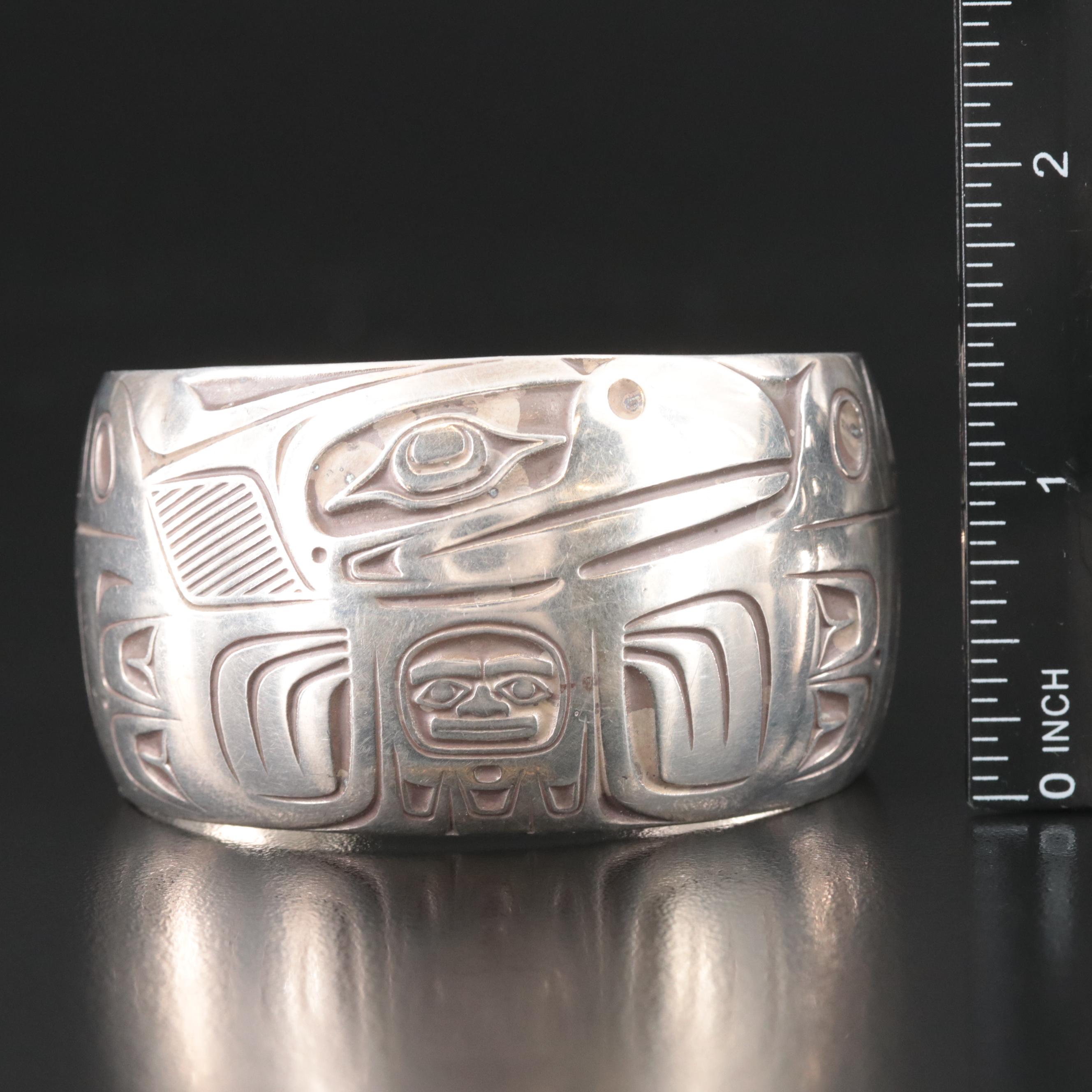 Barry Herem Sterling Cuff Bracelet