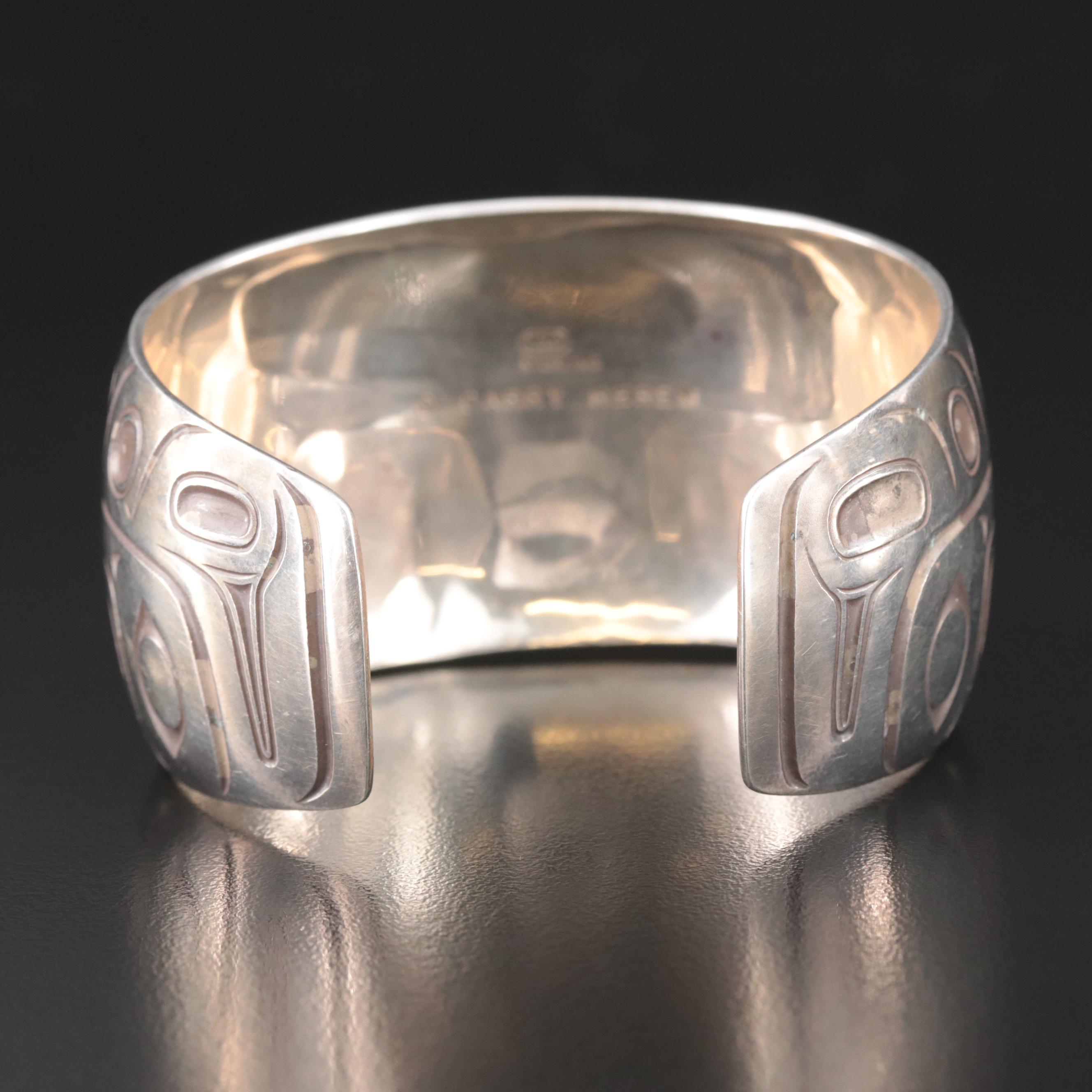 Barry Herem Sterling Cuff Bracelet