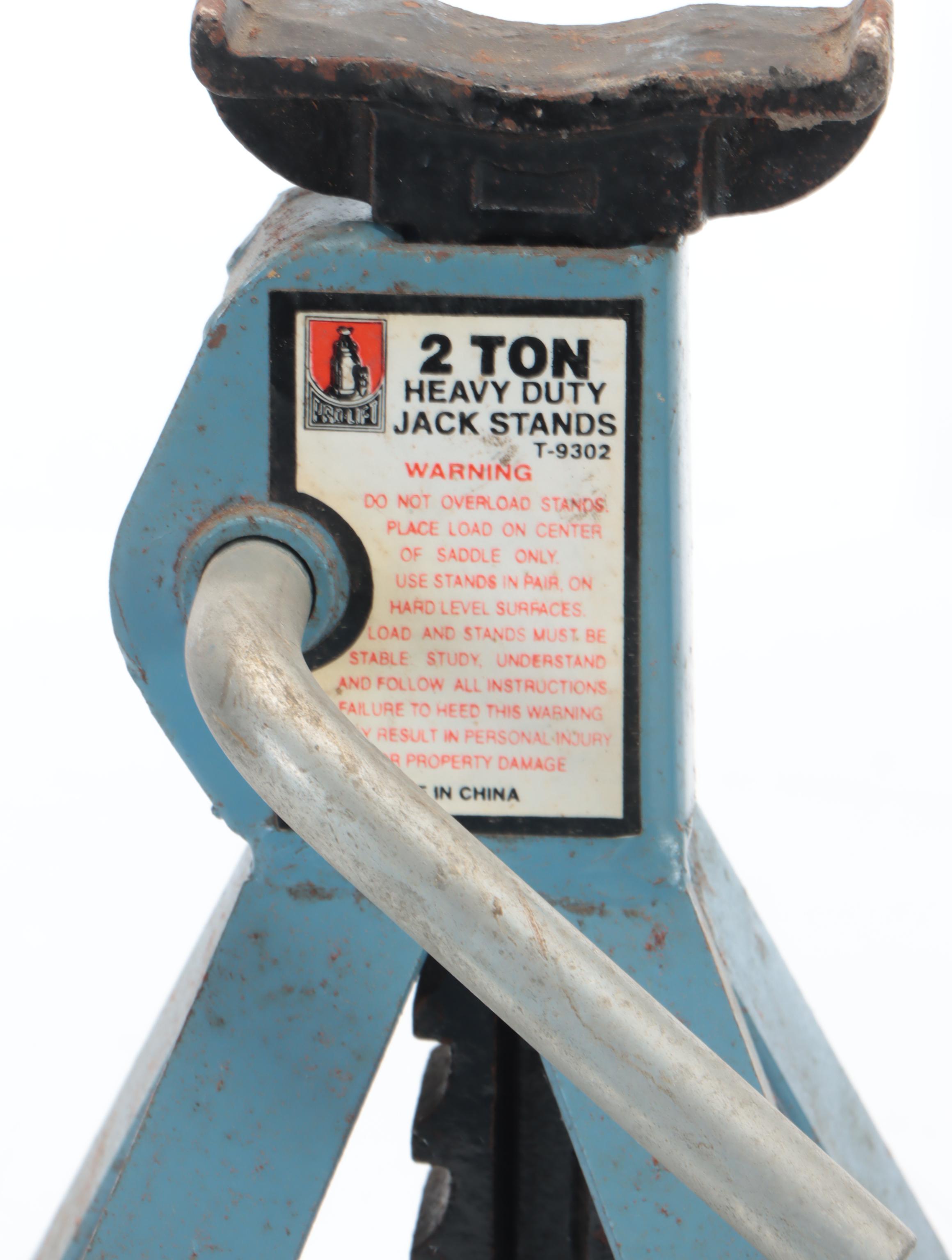 Pro-Lift 4000-Lb. Floor Jack, T-Bar Socket, 2-Ton Heavy Jack Stands, Ramps