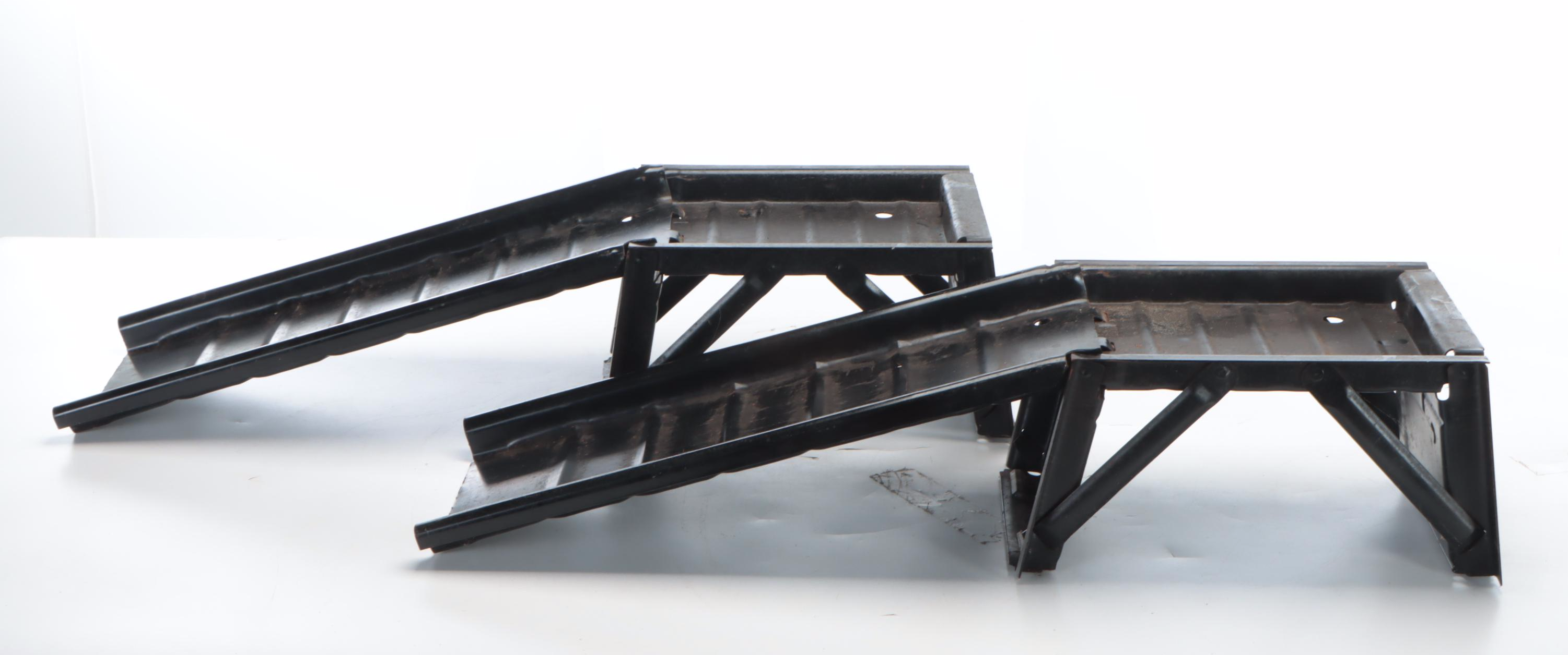 Pro-Lift 4000-Lb. Floor Jack, T-Bar Socket, 2-Ton Heavy Jack Stands, Ramps