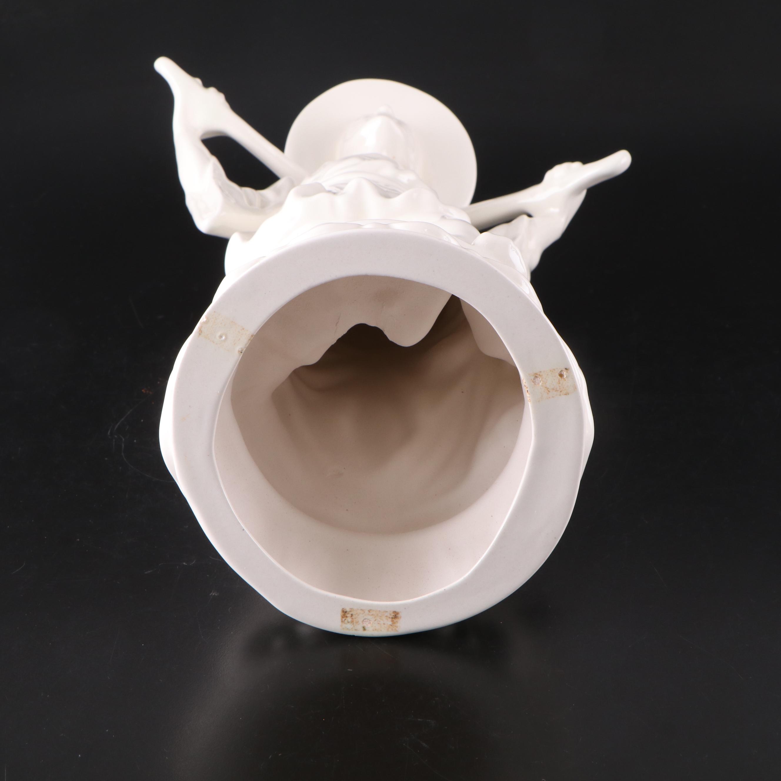 Chinese Style Porcelain Blanc de Chine Figurines