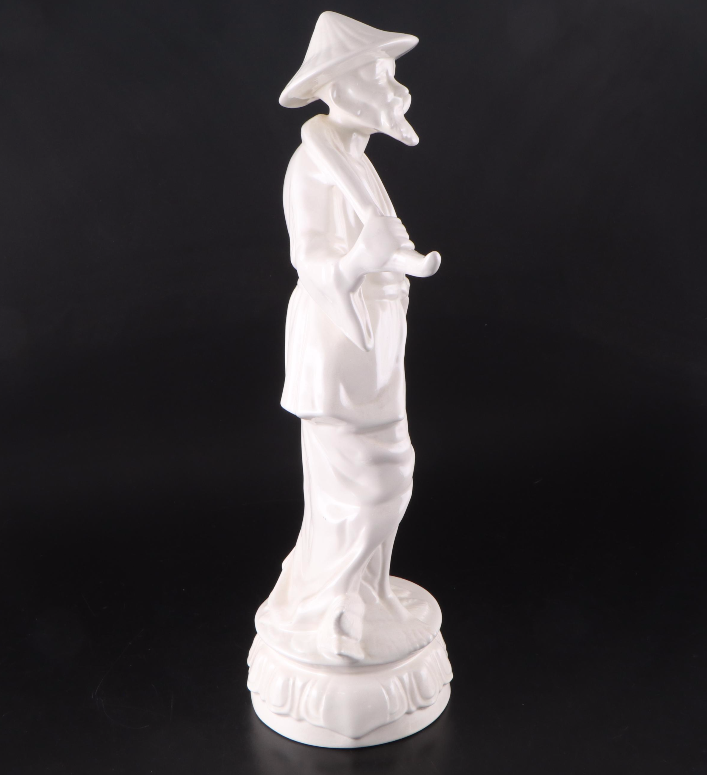 Chinese Style Porcelain Blanc de Chine Figurines