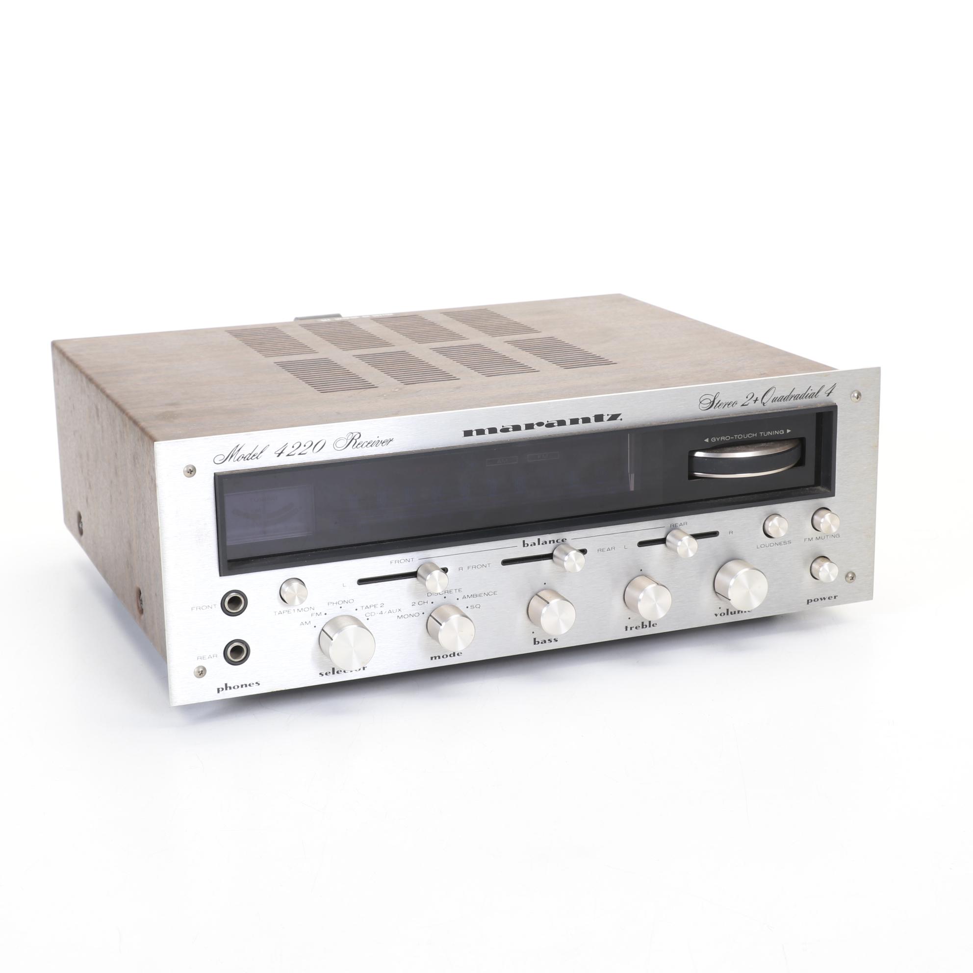 Marantz 4220 Stereo Quadradial Receiver, 1976