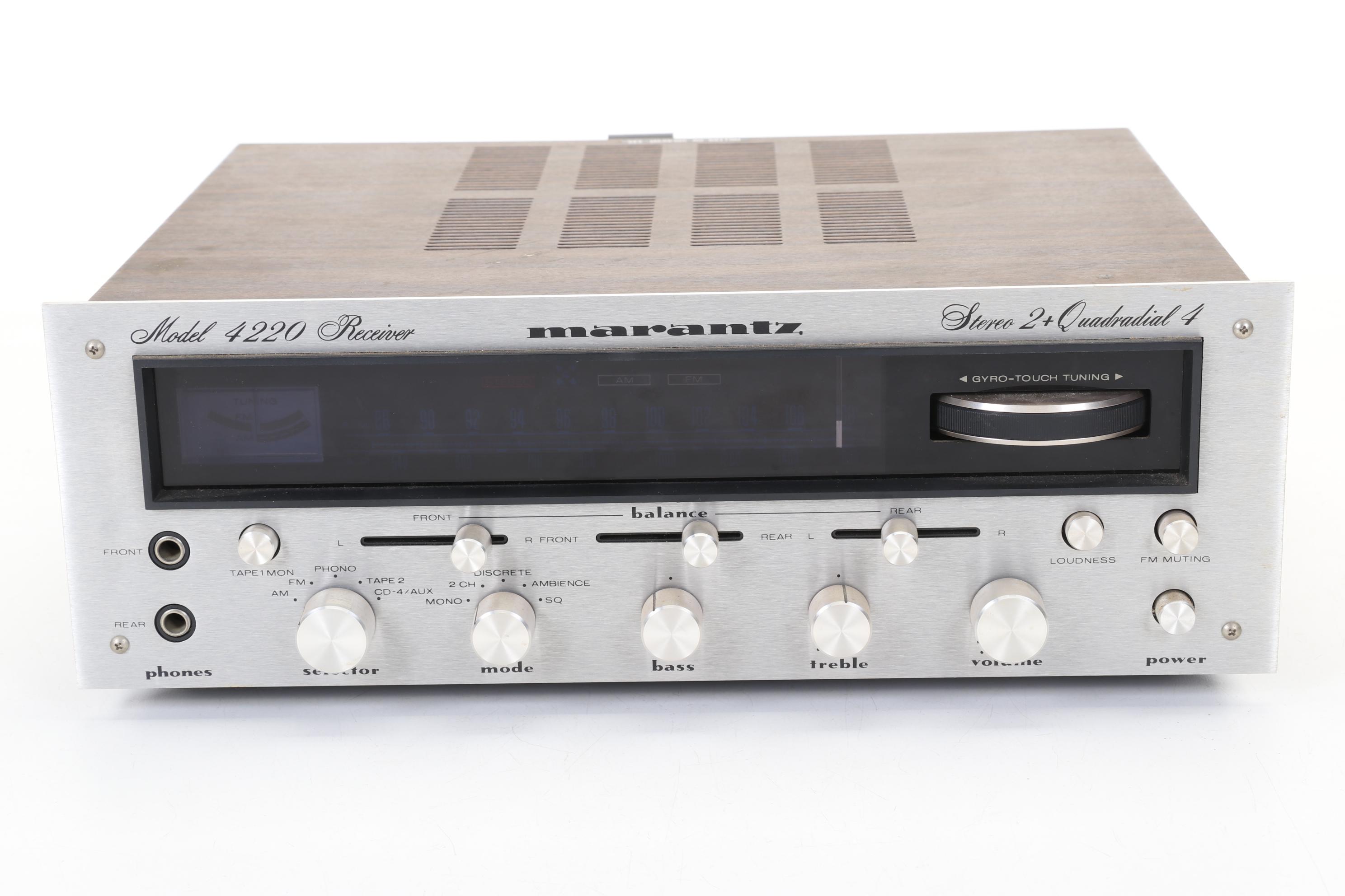 Marantz 4220 Stereo Quadradial Receiver, 1976