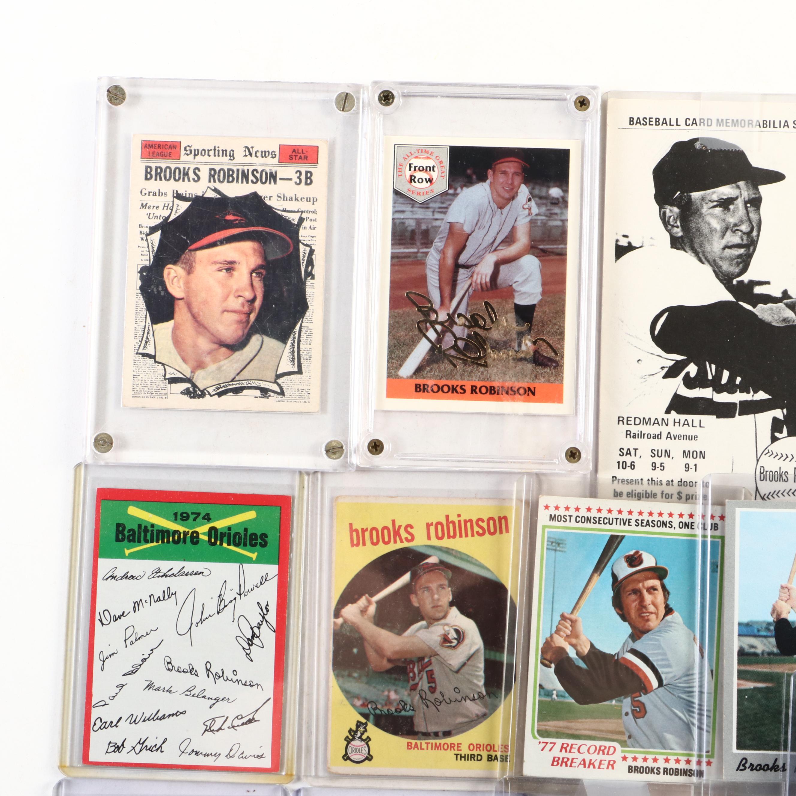 1958 Topps Brooks Robinson Baseball Cards with More, 1950s–2010s