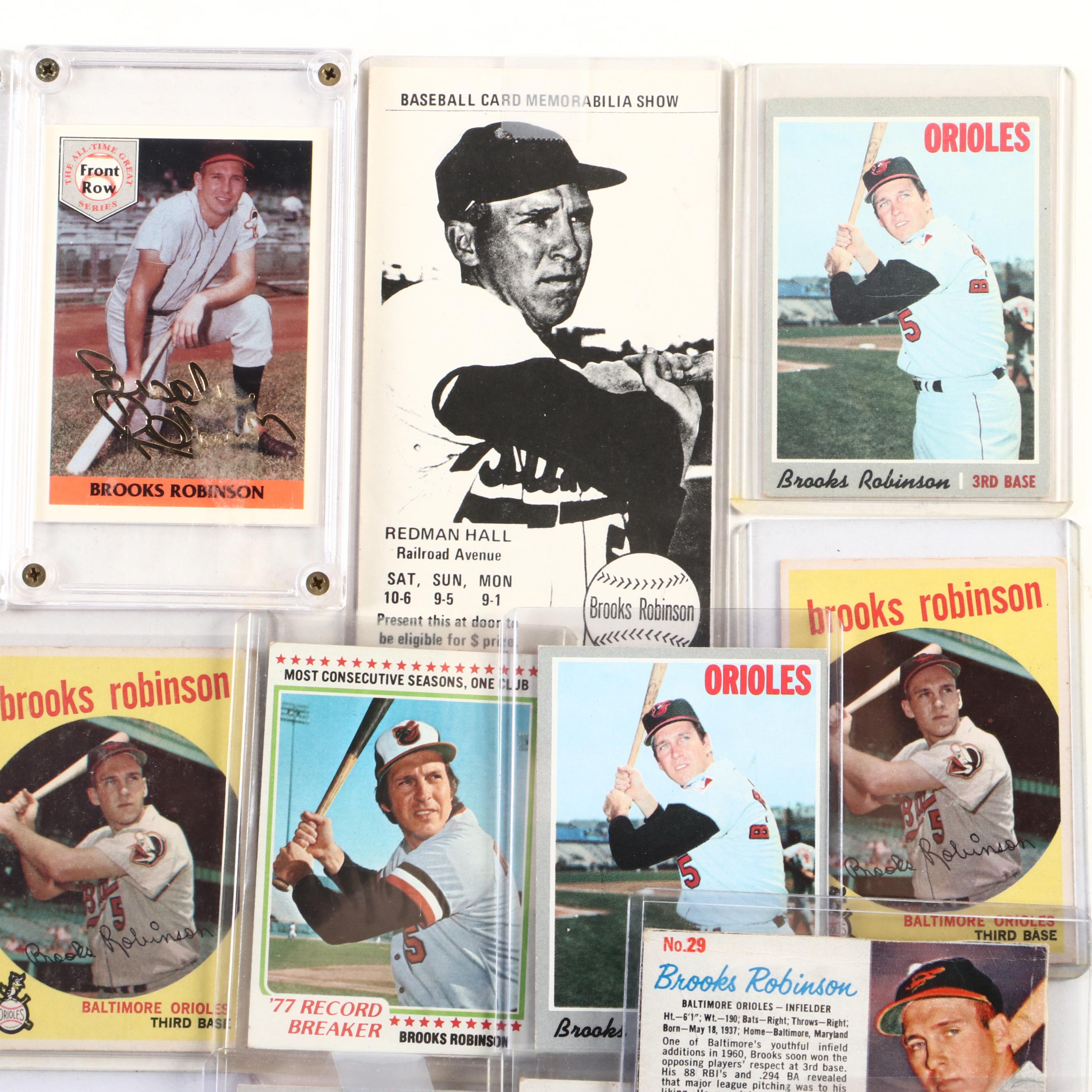 1958 Topps Brooks Robinson Baseball Cards with More, 1950s–2010s