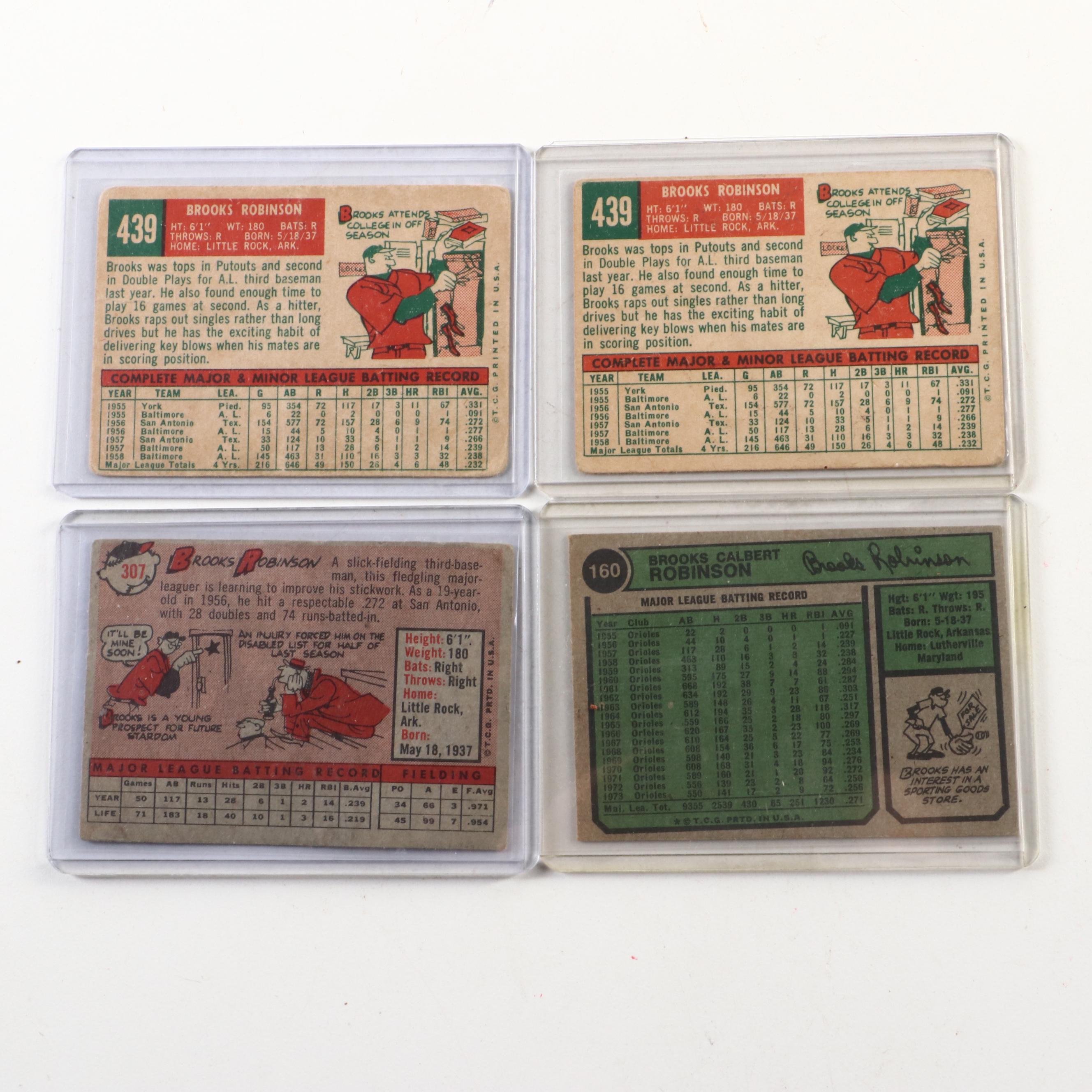 1958 Topps Brooks Robinson Baseball Cards with More, 1950s–2010s