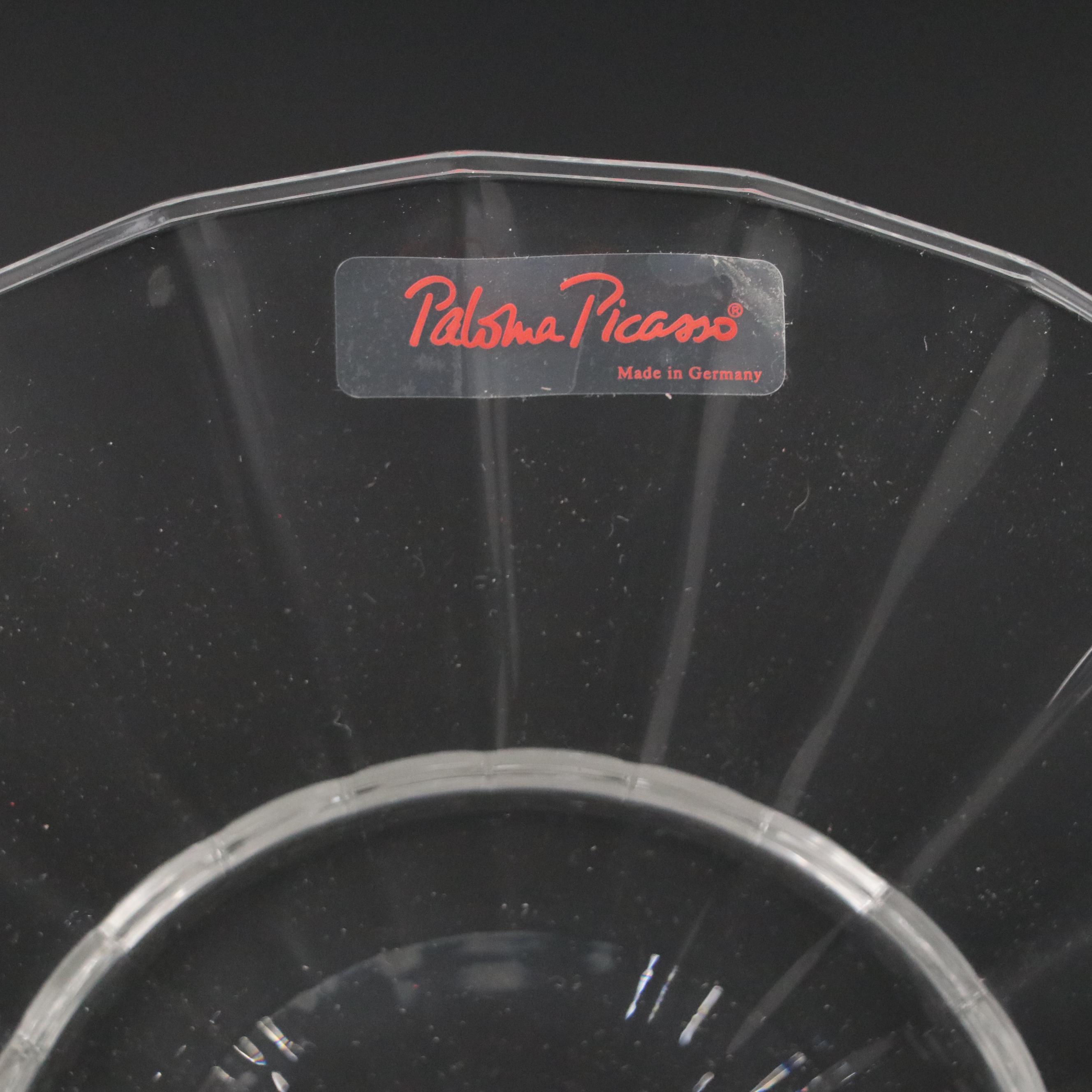 Paloma Picasso for Villeroy & Boch Crystal Salad Plates and More Tableware