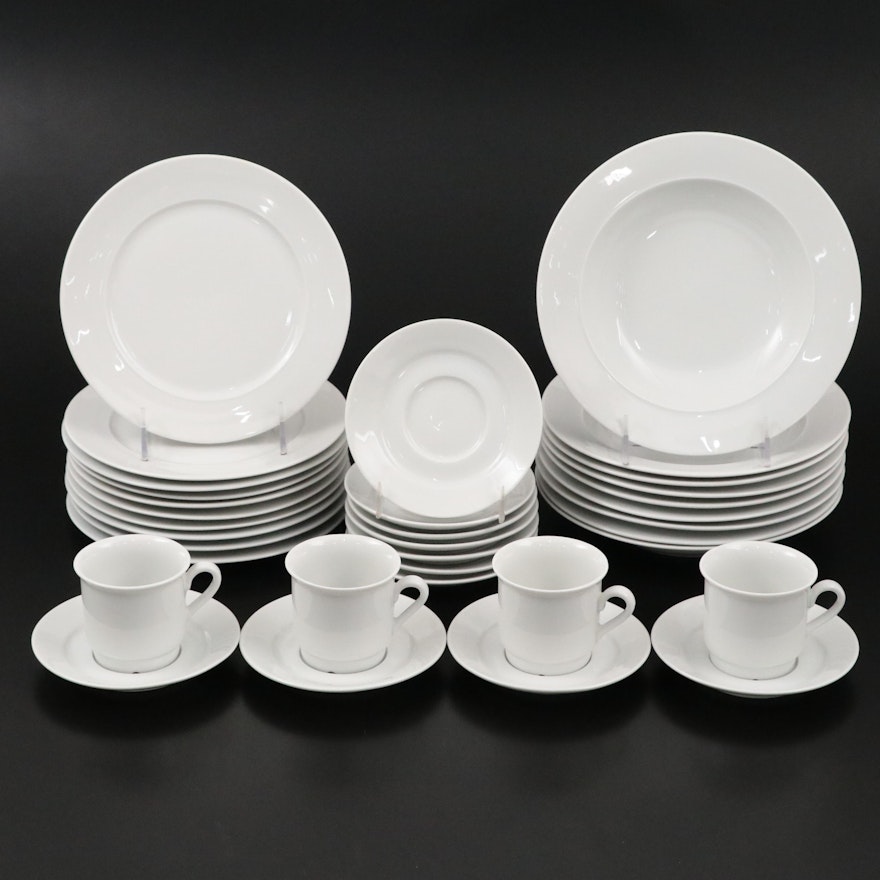 IKEA White Ceramic Dinnerware