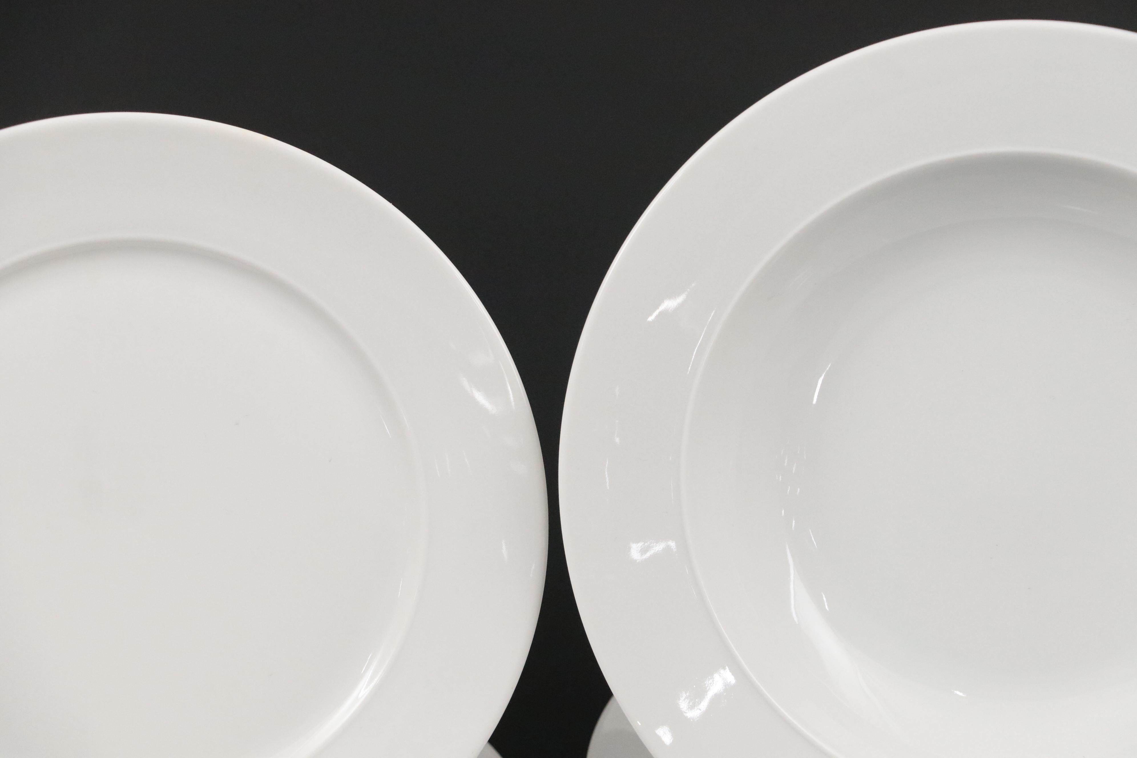 IKEA White Ceramic Dinnerware