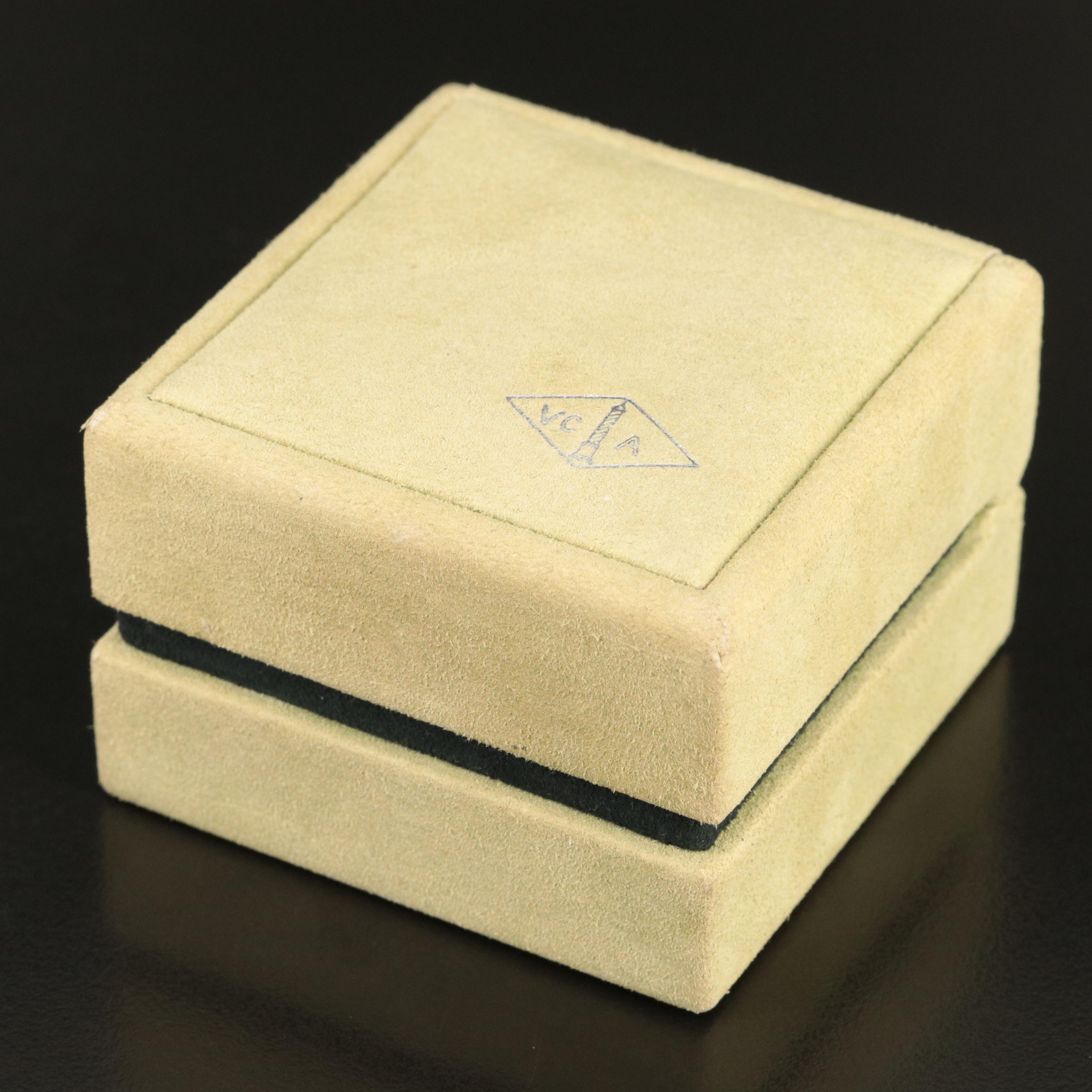 Van Cleef & Arpels 'Vintage Alhambra' 18K, Porcelain and Diamond Necklace