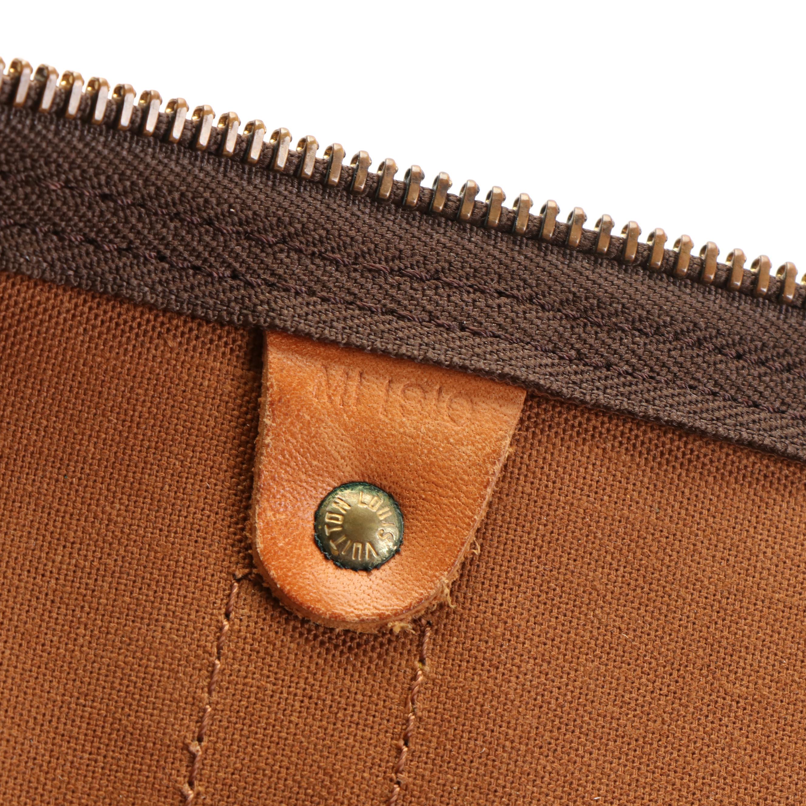 Louis Vuitton Monogram Canvas Keepall 55 Travel Bag