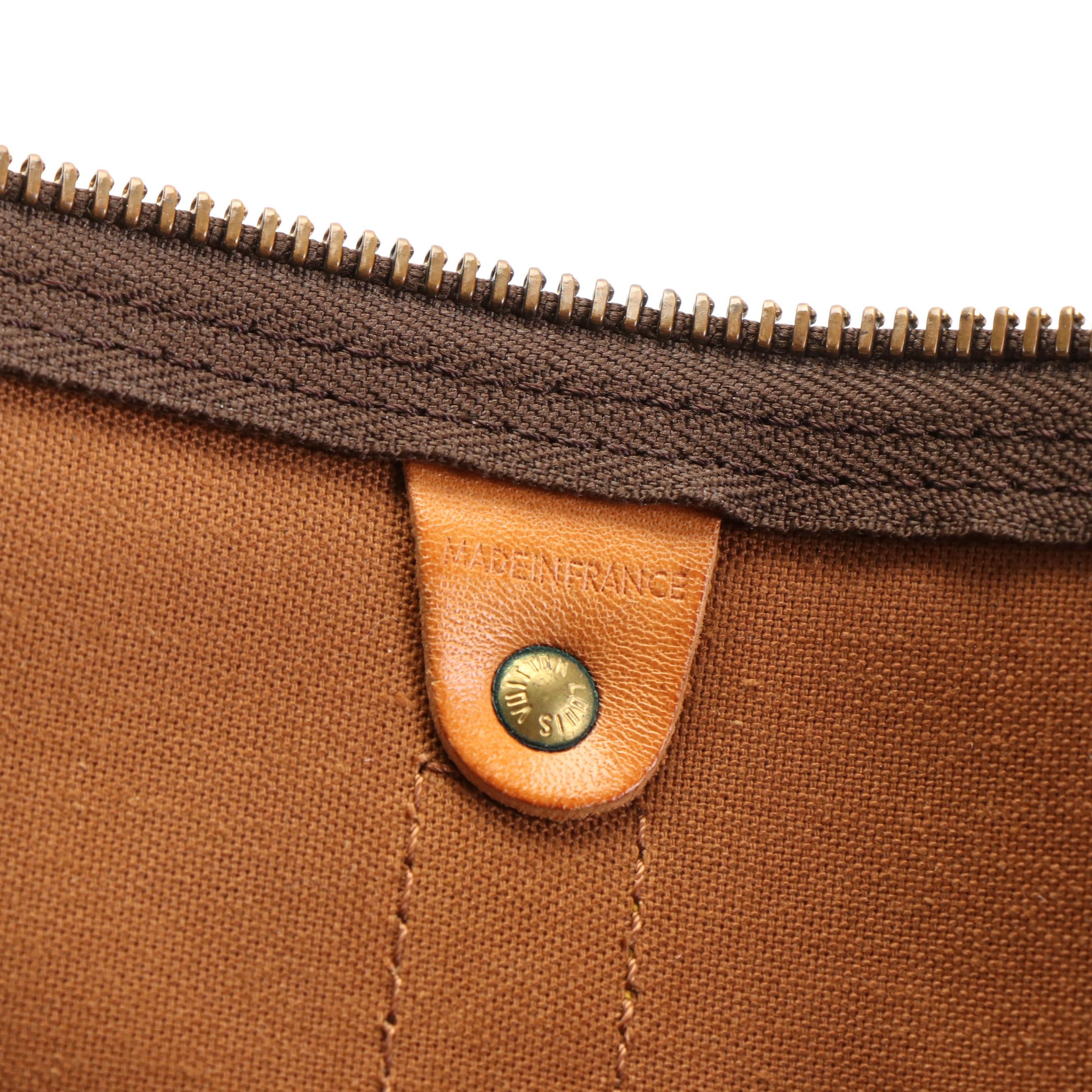 Louis Vuitton Monogram Canvas Keepall 55 Travel Bag