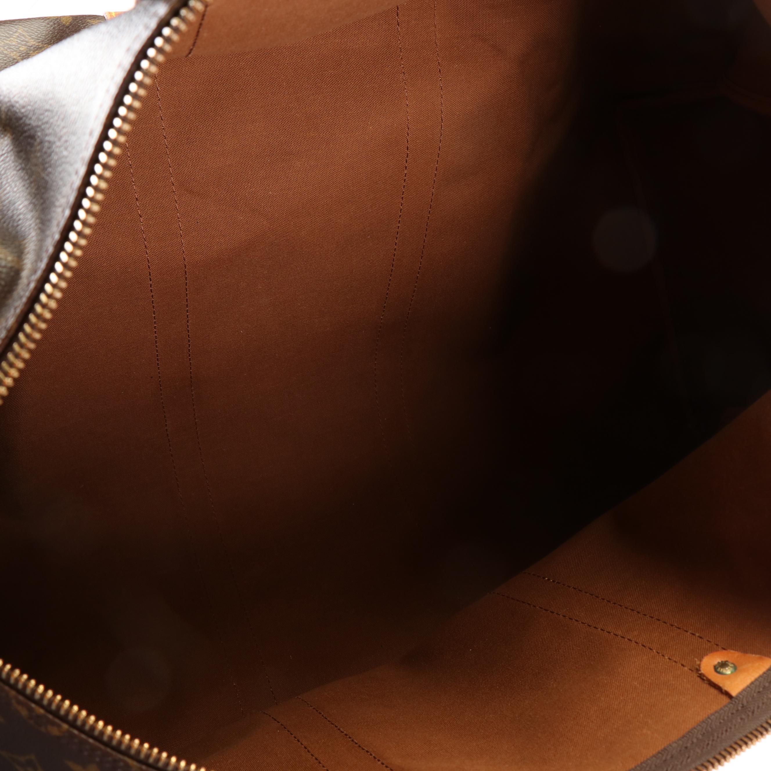 Louis Vuitton Monogram Canvas Keepall 55 Travel Bag