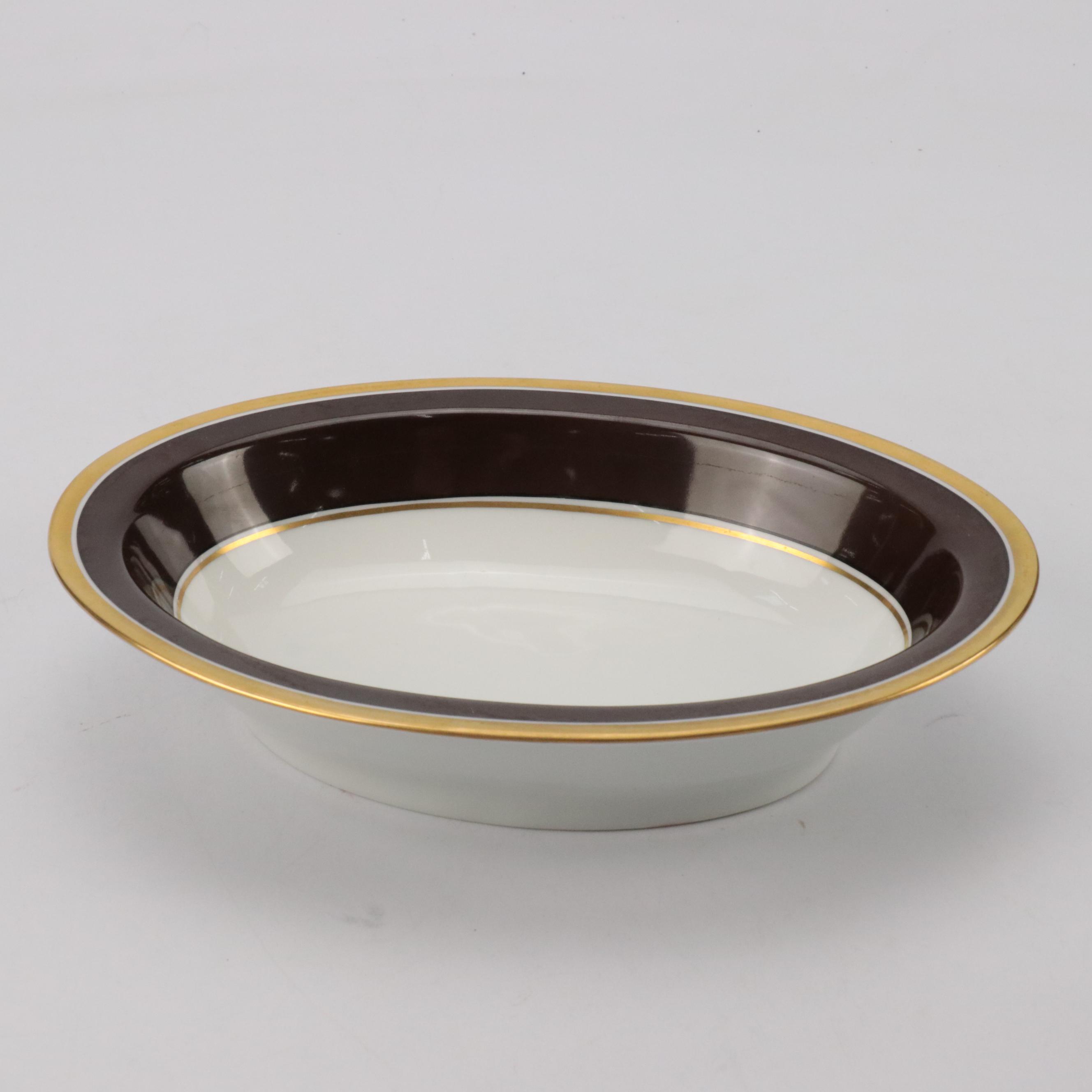 Ralph Lauren "Tangier, Leopard and Martini Bear" Plates with Richard Ginori Bowl