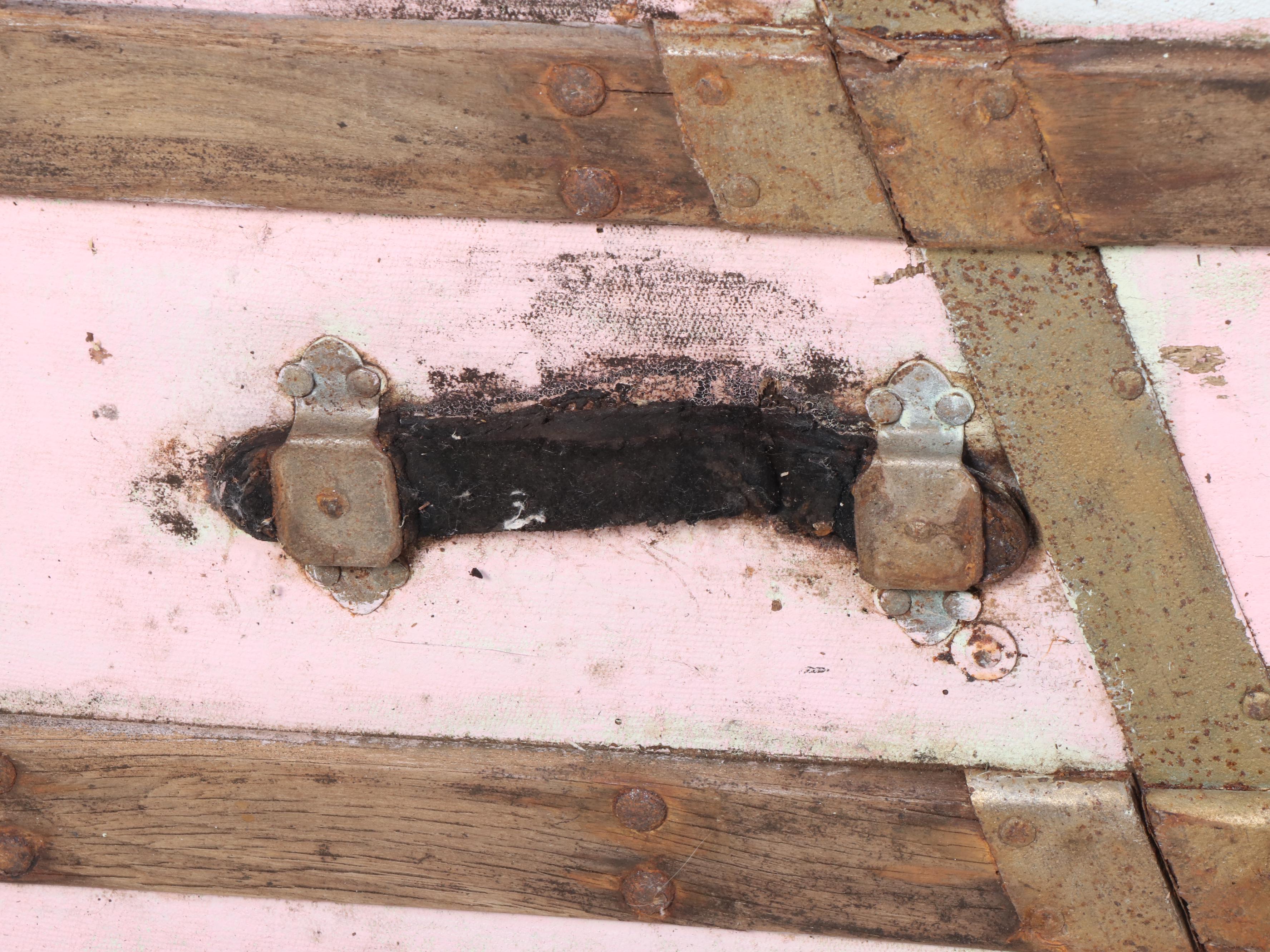 Victorian Painted Dresser Trunk, Late 19th/ Early 20th Century