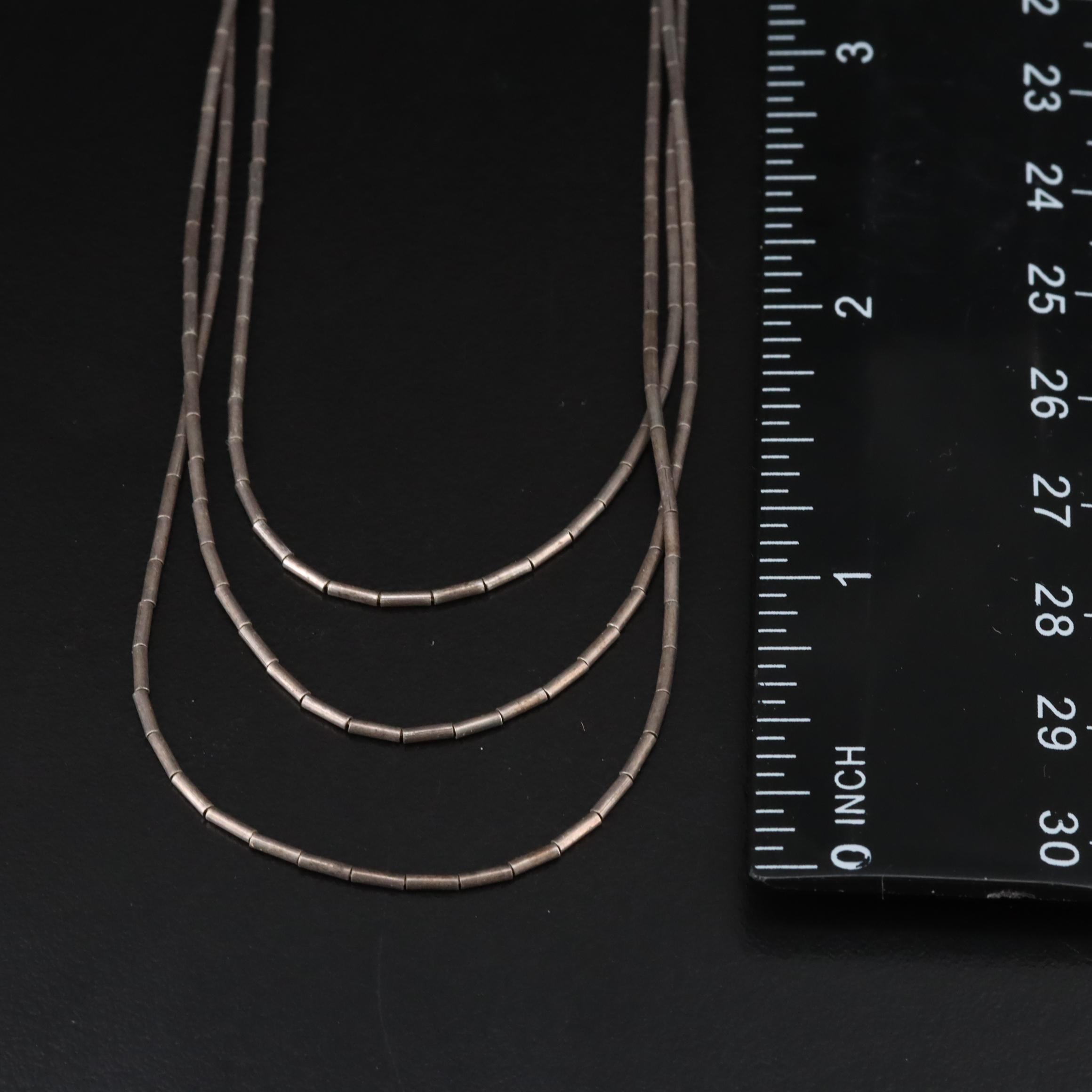 Sterling Liquid Silver Necklace