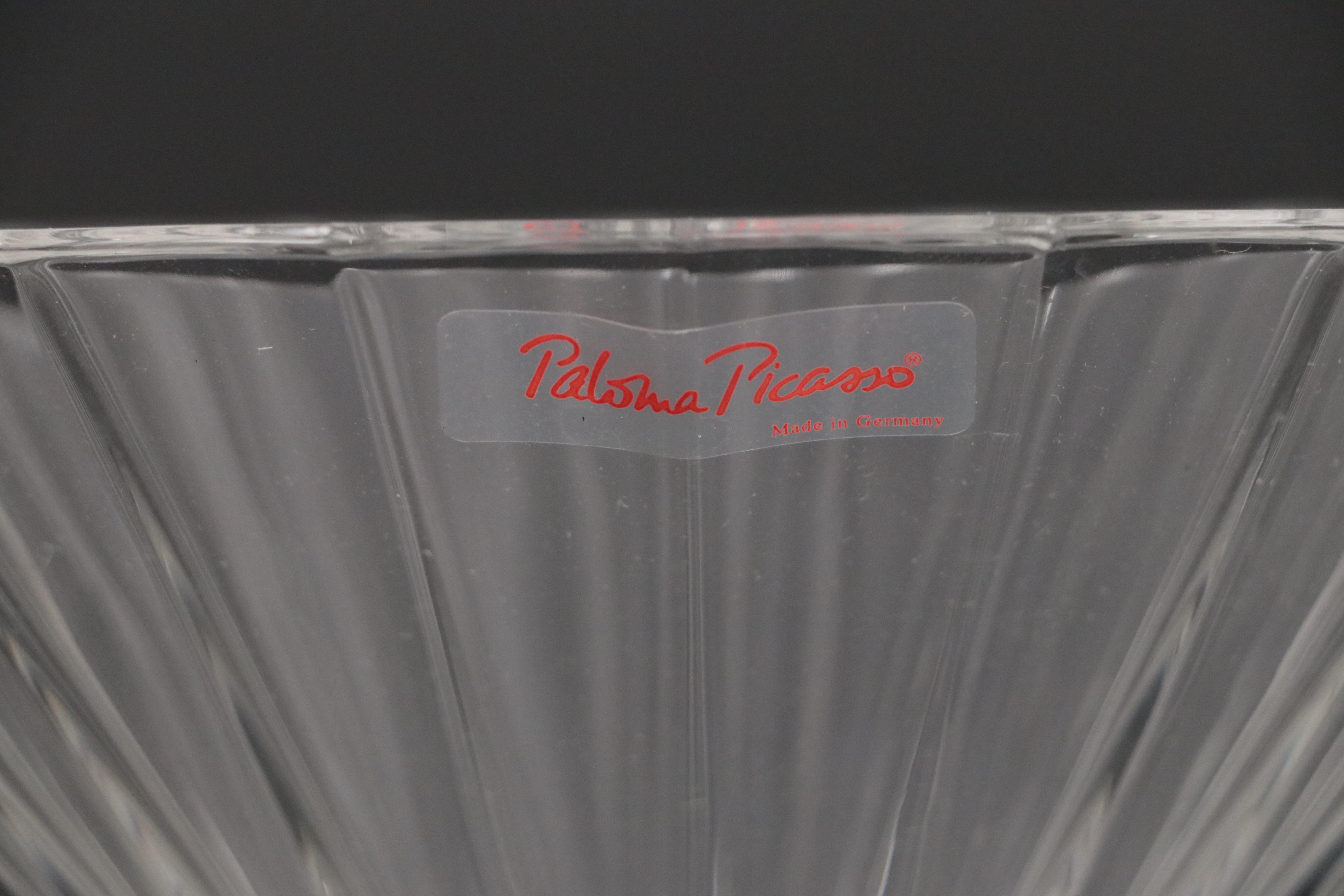 Paloma Picasso for Villeroy & Boch Crystal Bowls, Pickle Dishes and More