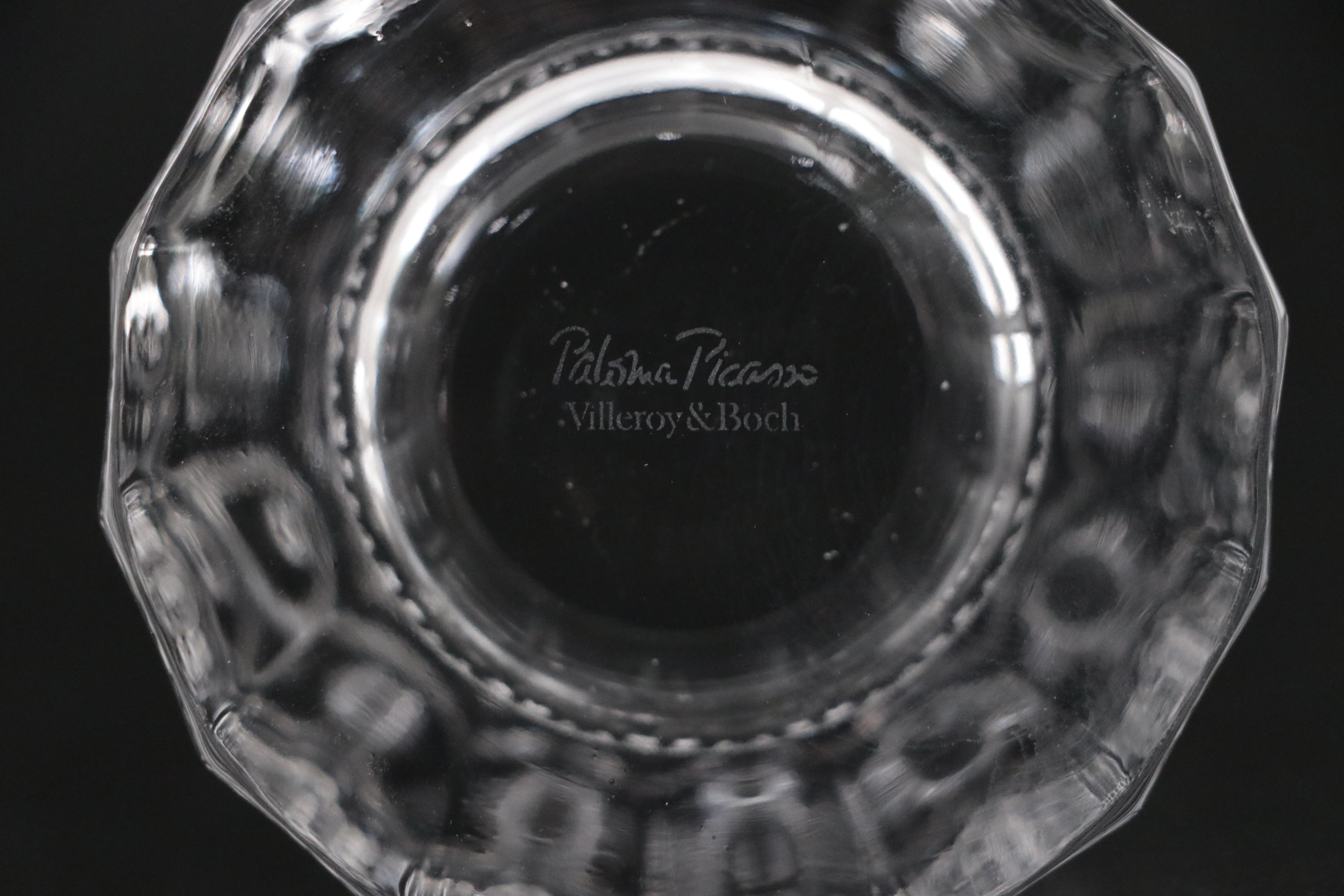Paloma Picasso for Villeroy & Boch Crystal Bowls, Pickle Dishes and More