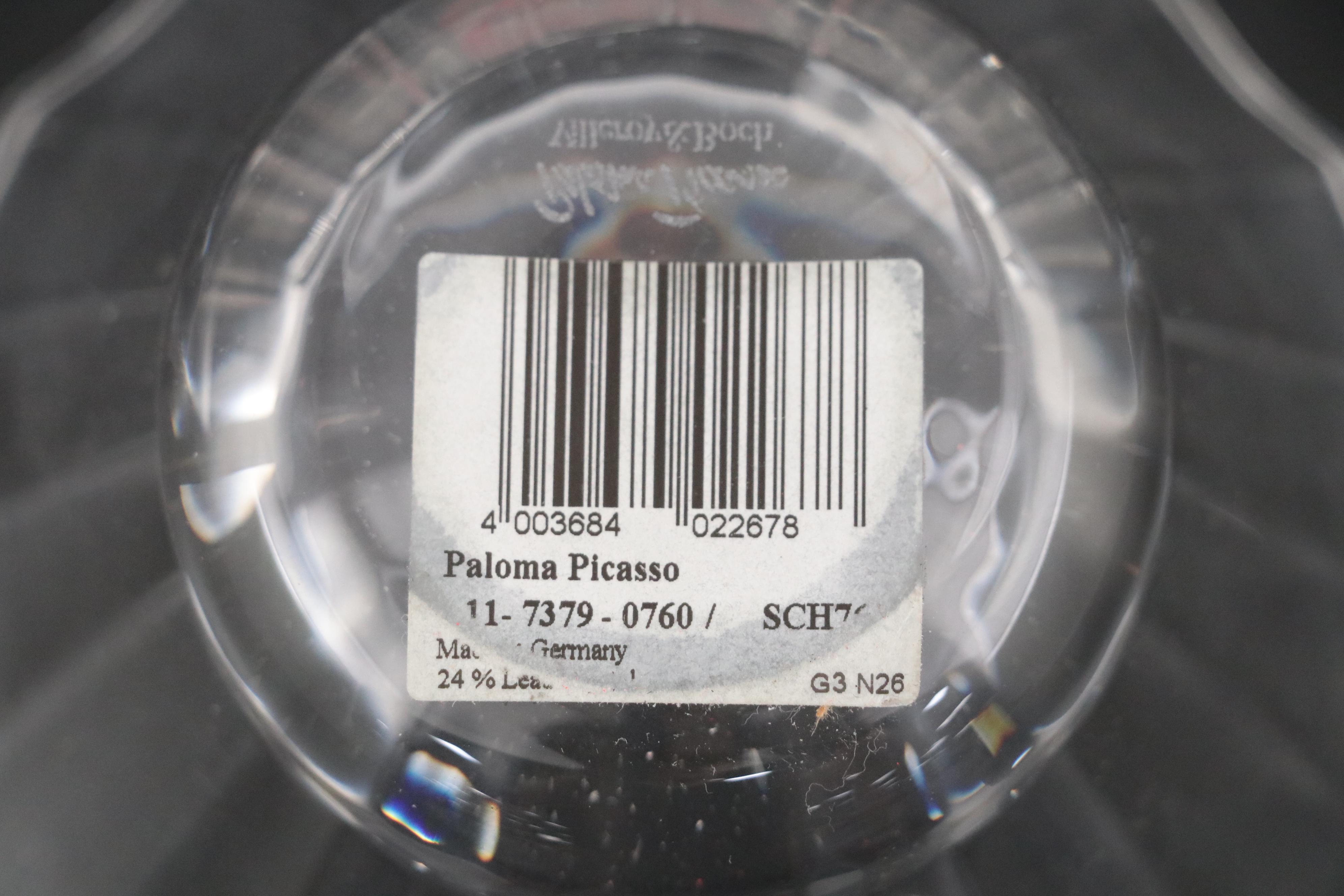 Paloma Picasso for Villeroy & Boch Crystal Bowls, Pickle Dishes and More