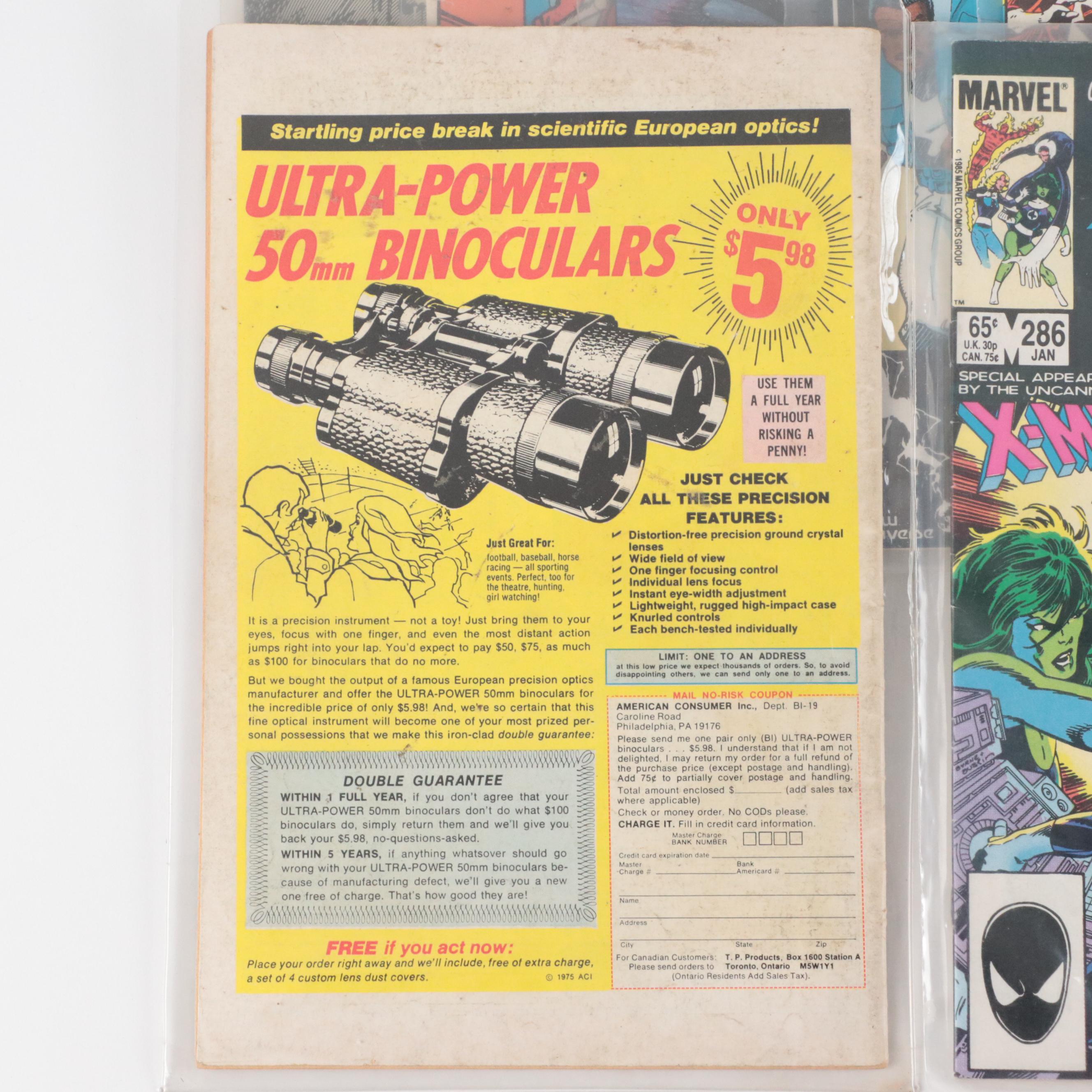 Bronze to Modern Age Comic Books Featuring "Captain America," "Iron Man" &  More