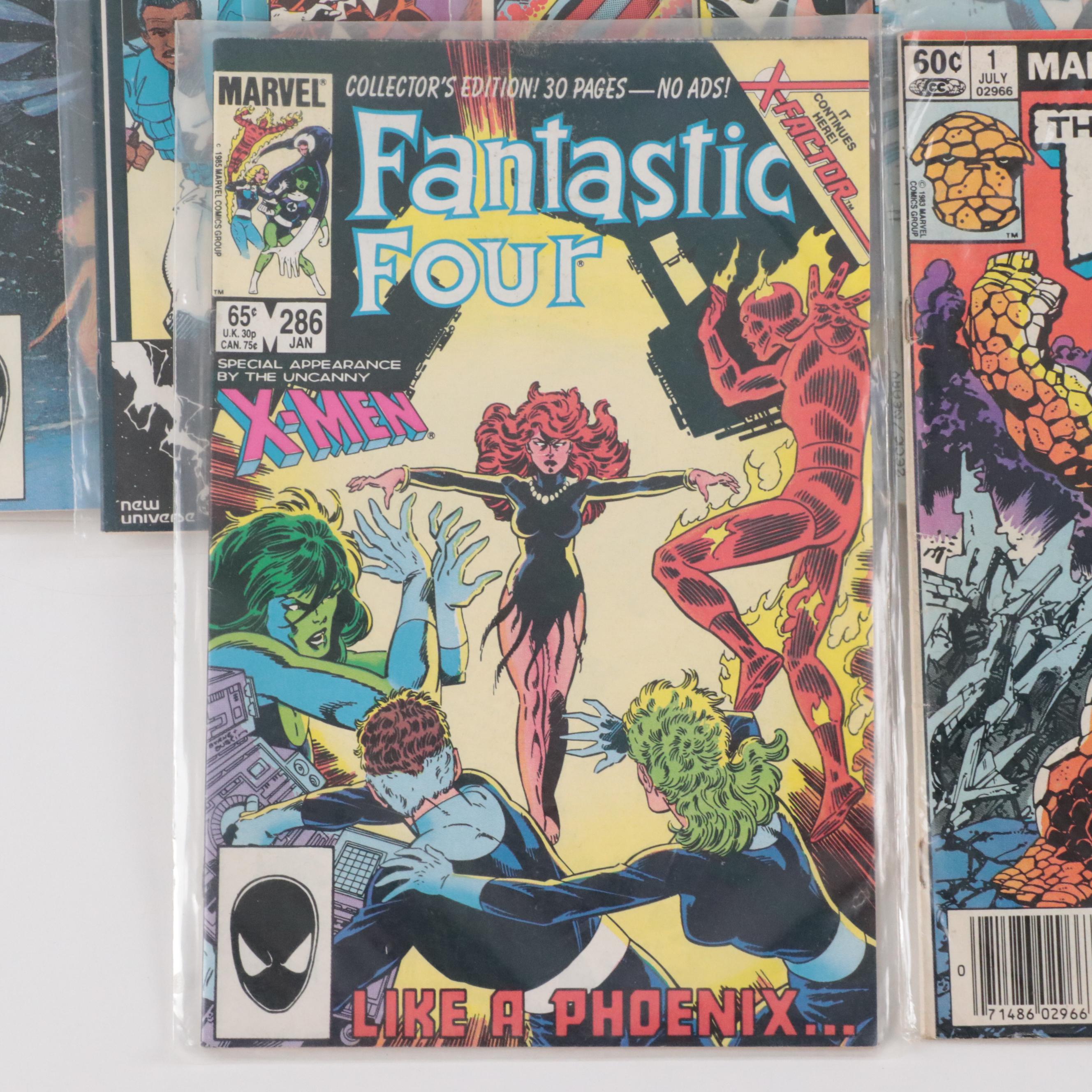 Bronze to Modern Age Comic Books Featuring "Captain America," "Iron Man" &  More