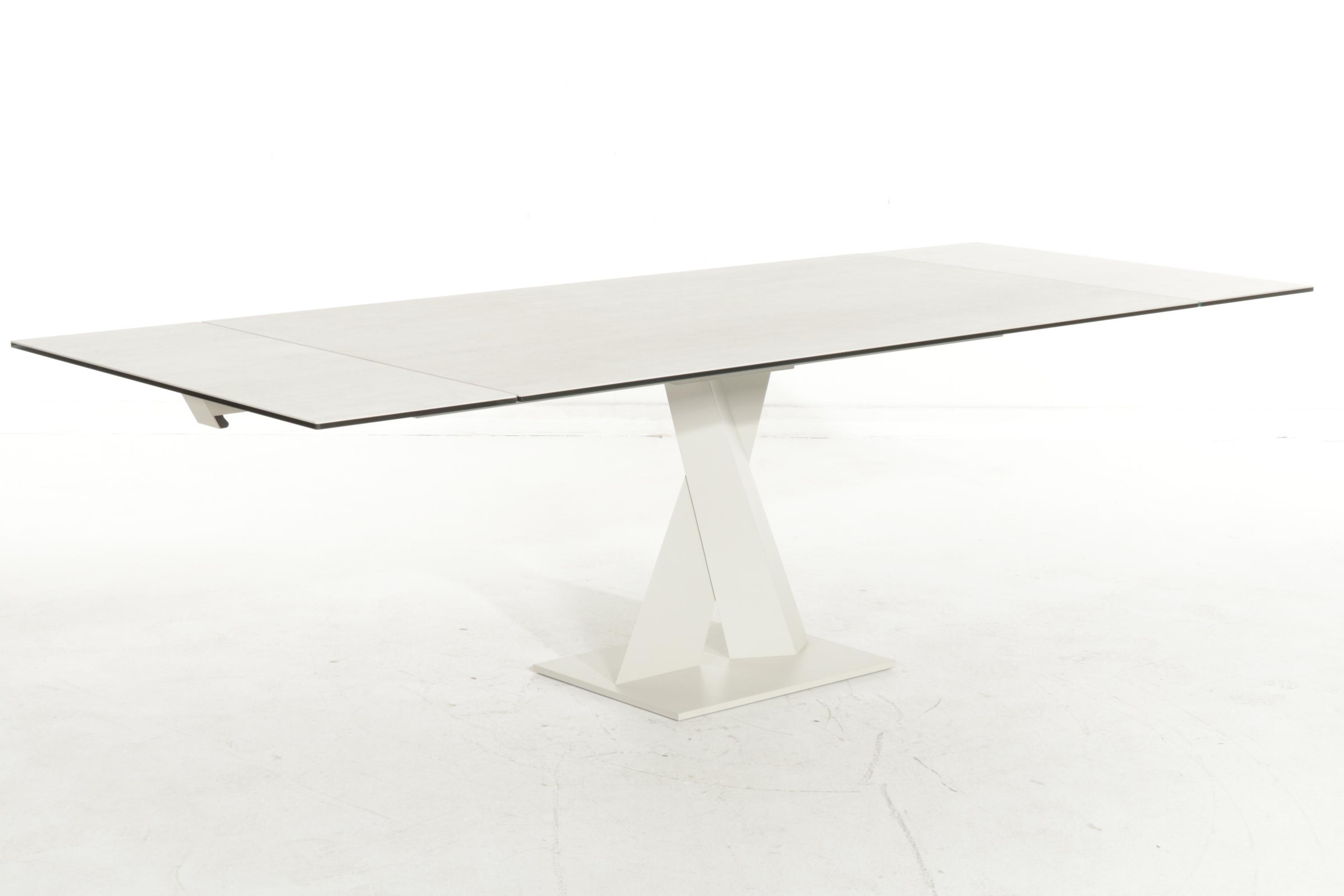 Roche Bobois "Axel" Rectangular Dining Table with Extension Leaves on Both Ends